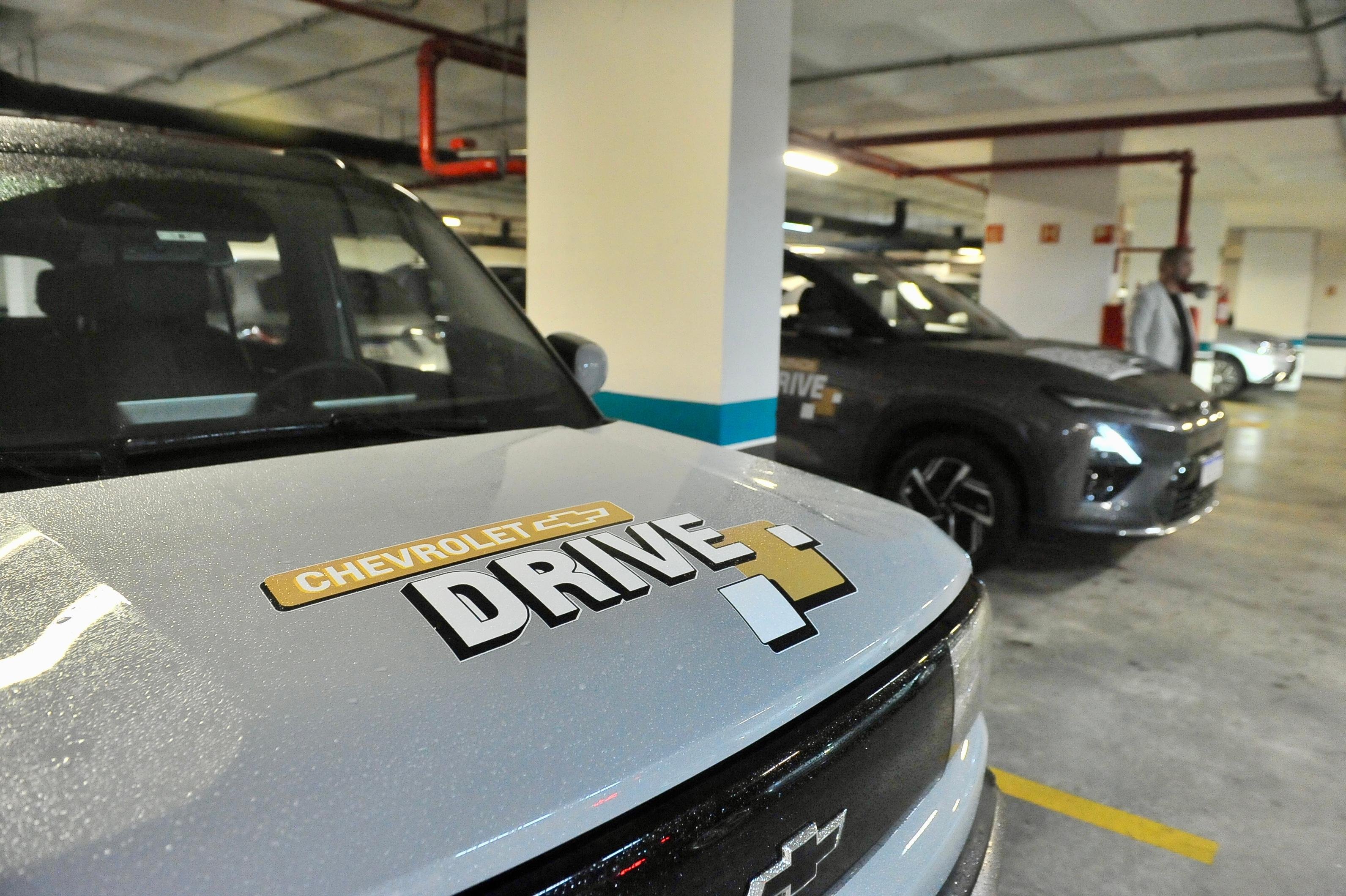 P&uacute;blico do evento pode testar os modelos Spark EUV e Captiva EV, da Chevrolet