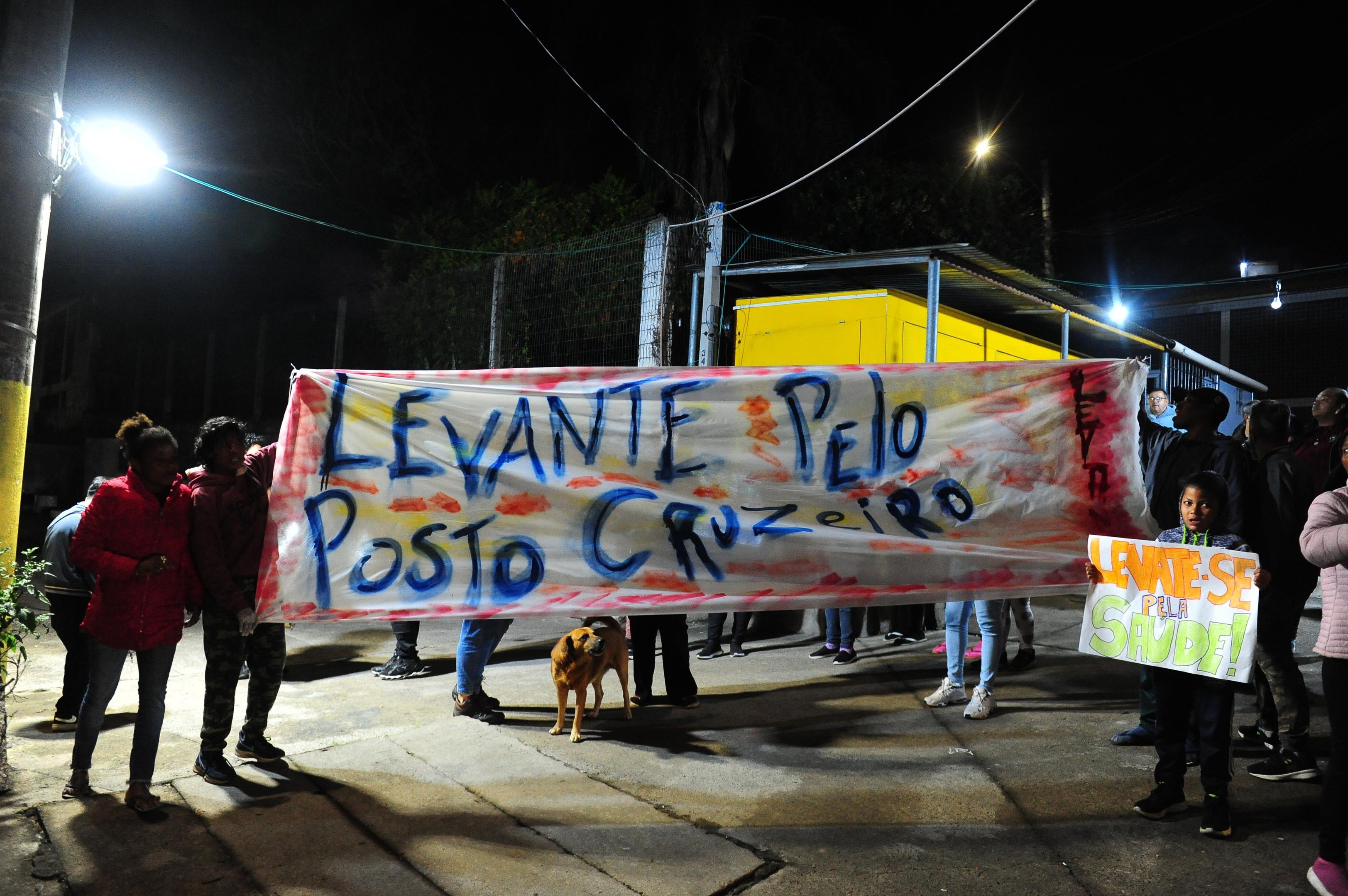 Protesto tamb&eacute;m pede o fim da concess&atilde;o da unidade para o IBSa&uacute;de