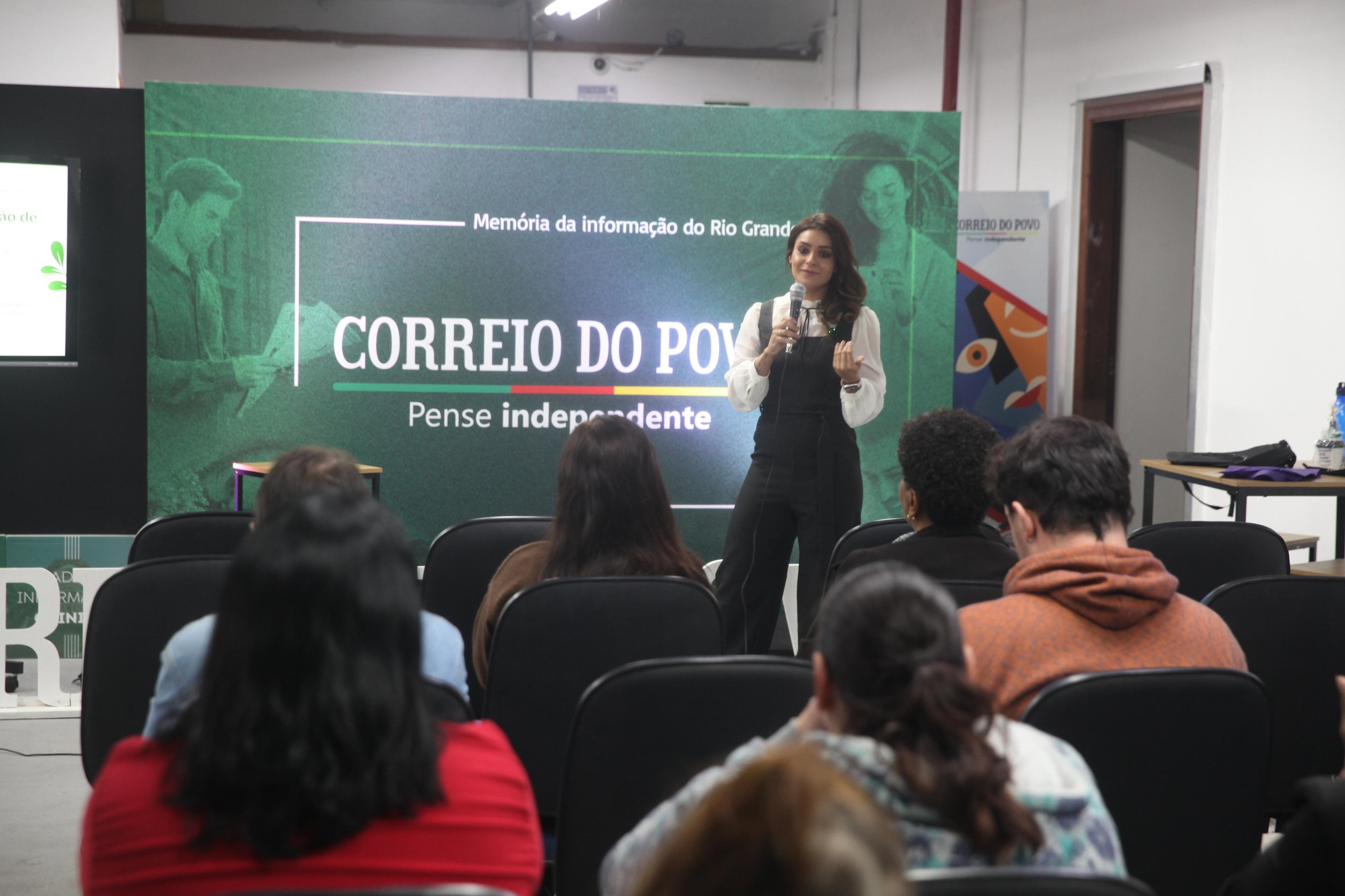 Nutricionista Ana Paula Abreu deu dicas sobre nutri&ccedil;&atilde;o adulta e infantil no Sipat do Correio do Povo