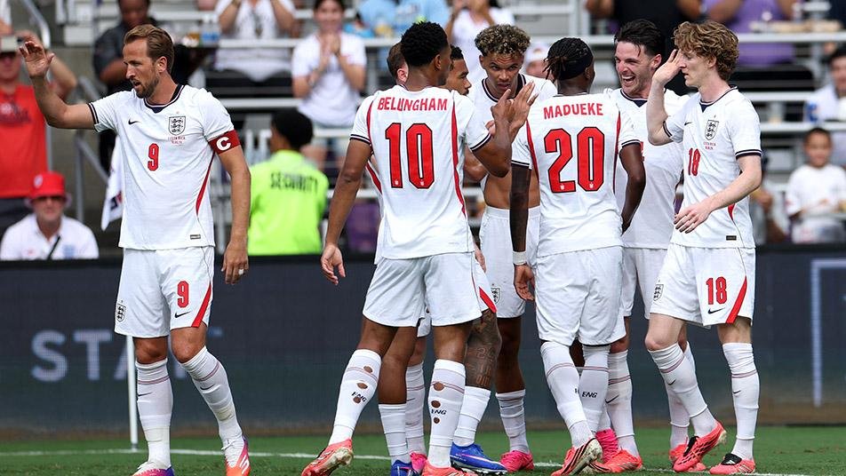 Inglaterra goleou a Costa Rica no &uacute;ltimo amistoso antes do come&ccedil;o da Copa do Mundo