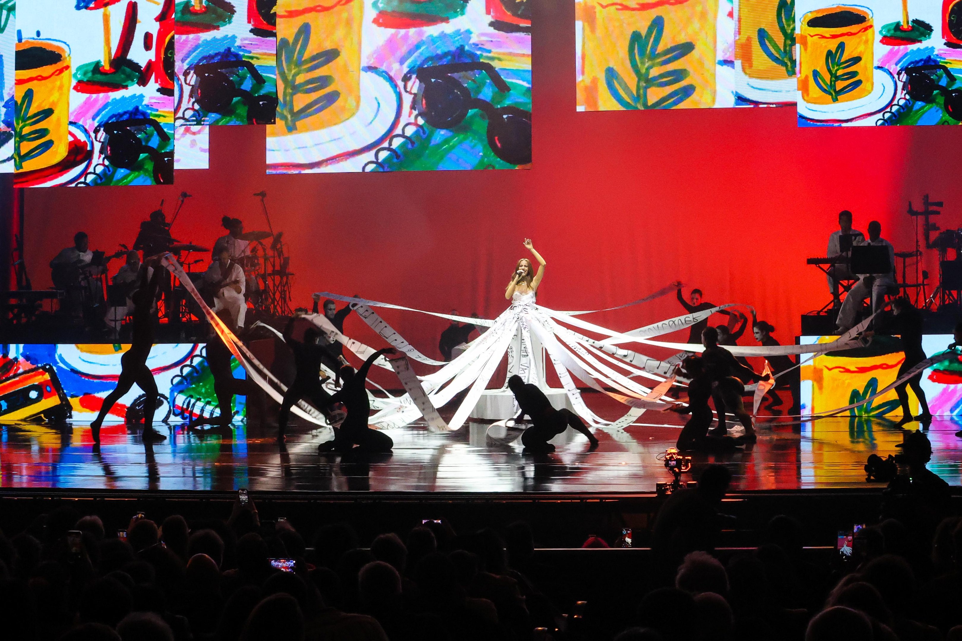 Artista Marina Sena se apresentou durante a premia&ccedil;&atilde;o