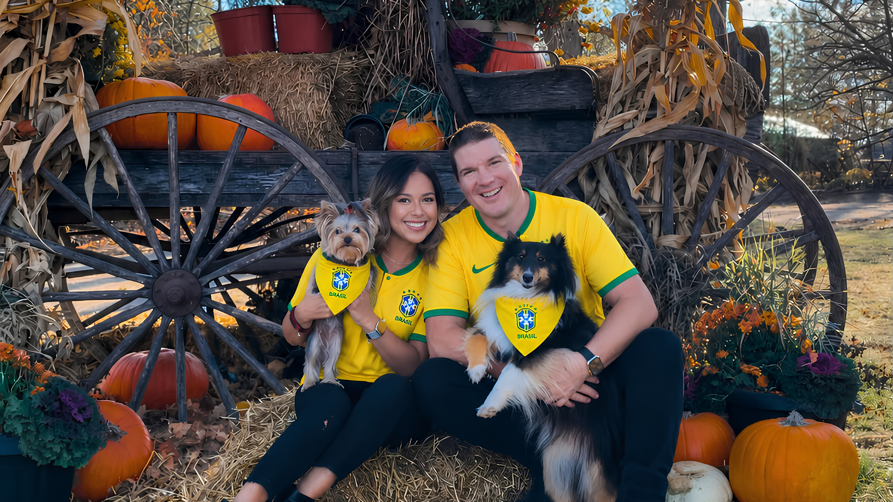Em 2026, a brasileira Paloma e o canadense Bob assistir&atilde;o a terceira Copa do Mundo juntos
