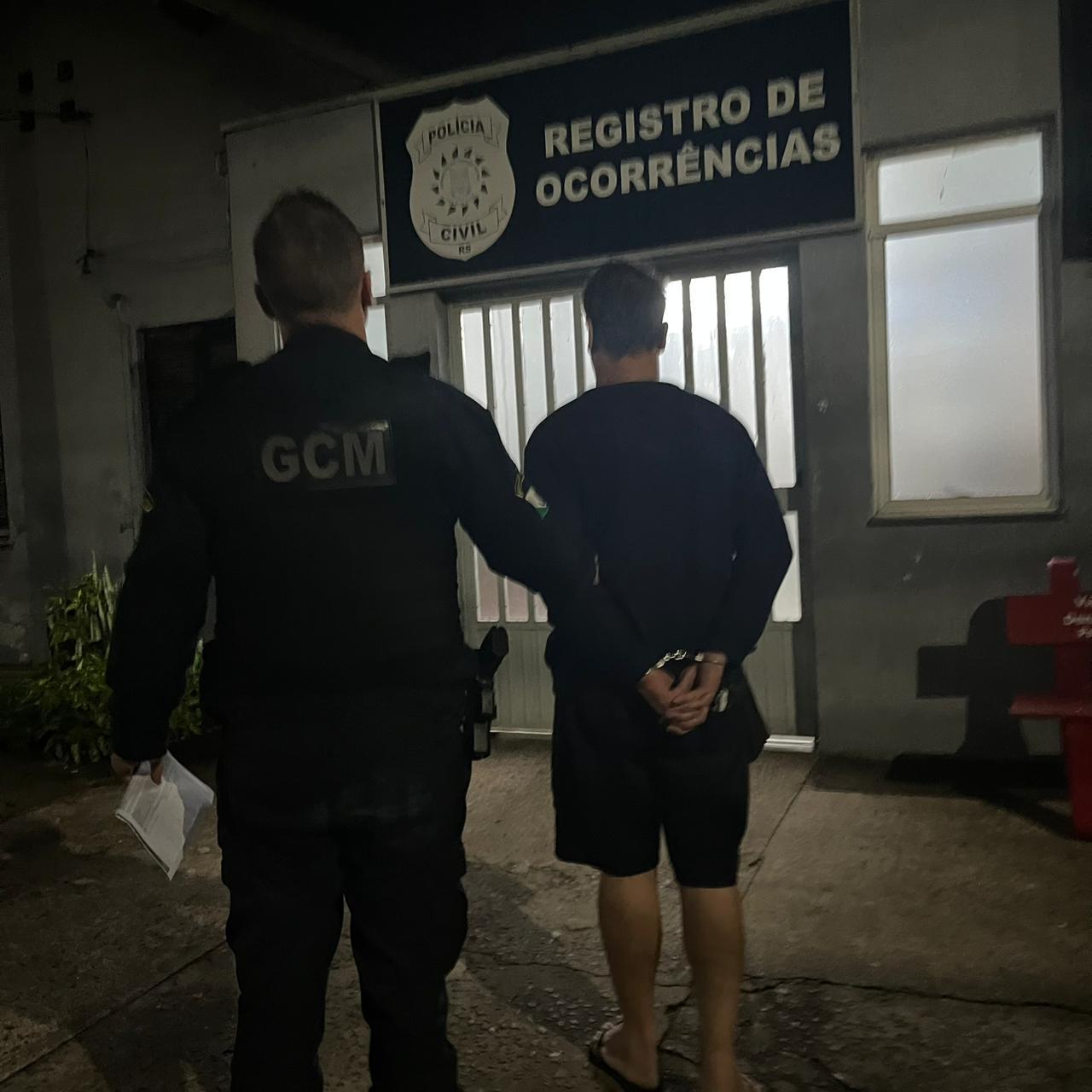 Homem foi preso em flagrante pela Guarda Municipal da cidade