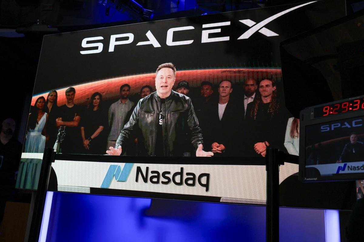 Lan&ccedil;amento das a&ccedil;&otilde;es tornou Musk trilion&aacute;rio