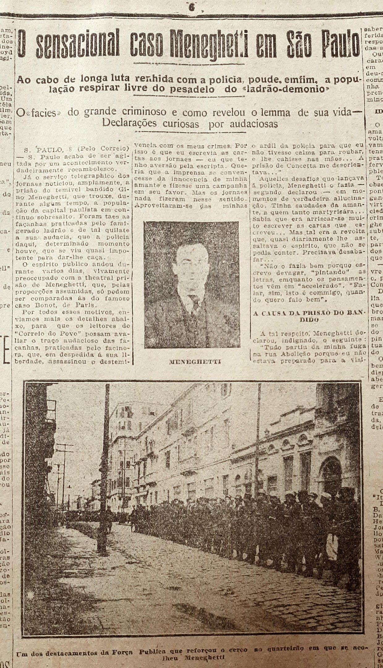 O bandido italiano protagonizou roubos ousados e fugas espetaculares e sua carreira criminosa atra&iacute;a a aten&ccedil;&atilde;o da m&iacute;dia