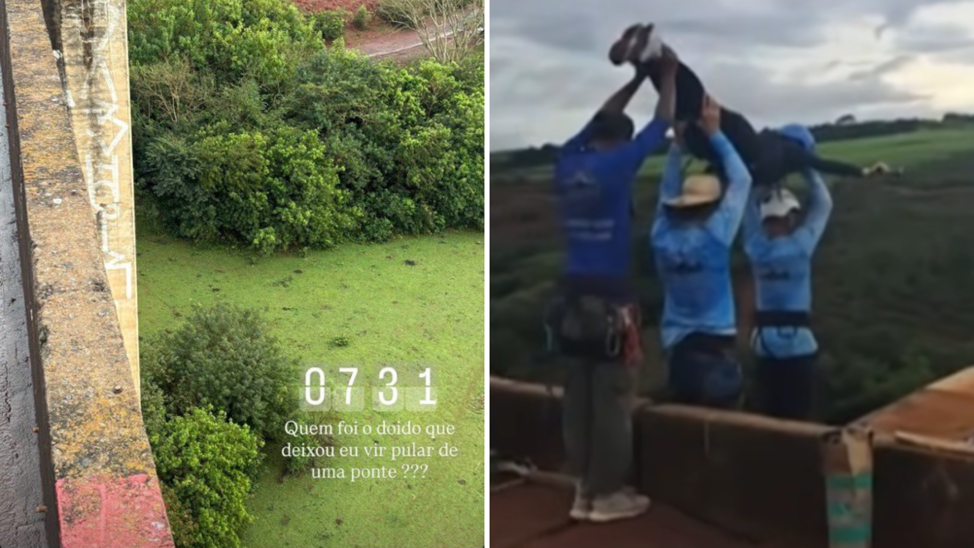 Em uma sequ&ecirc;ncia de stories publicada no Instagram na manh&atilde; deste s&aacute;bado, 13, a jovem mostrou o local da atividade