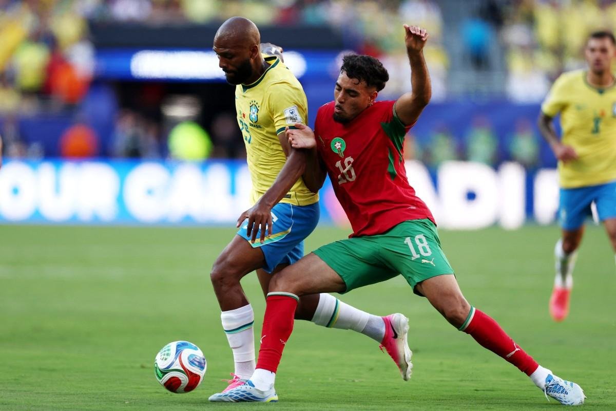 Igor Thiago foi titular na estreia do Brasil contra o Marrocos