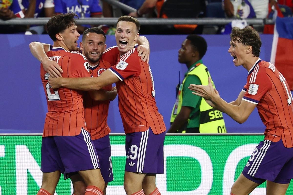 Esc&oacute;cia venceu o Haiti por 1 a 0, em Boston