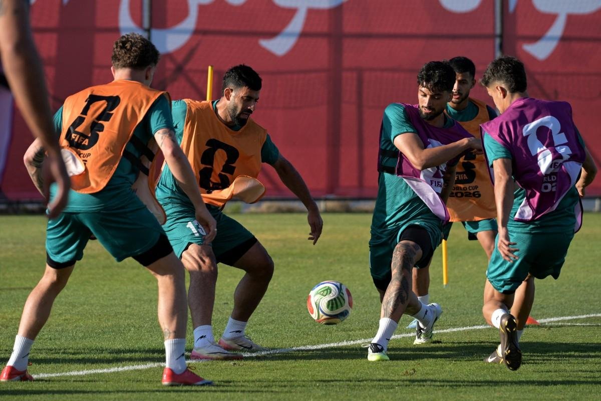 Os treinos da sele&ccedil;&atilde;o iraniana est&atilde;o sendo realizados no Centro Xoloitzcuintle, em Tijuana, no M&eacute;xico