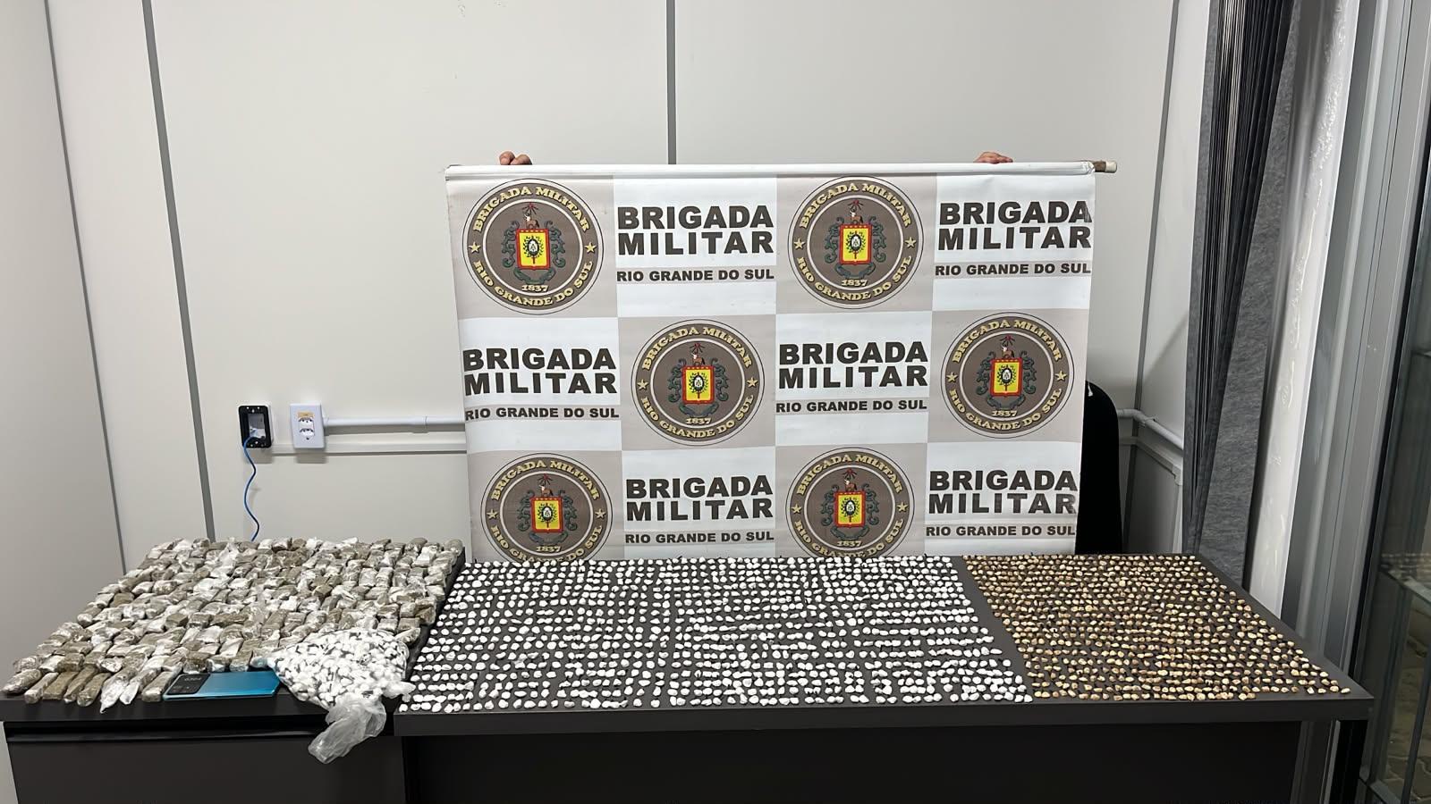 Drogas estavam em mochila do suspeito, preso durante a a&ccedil;&atilde;o