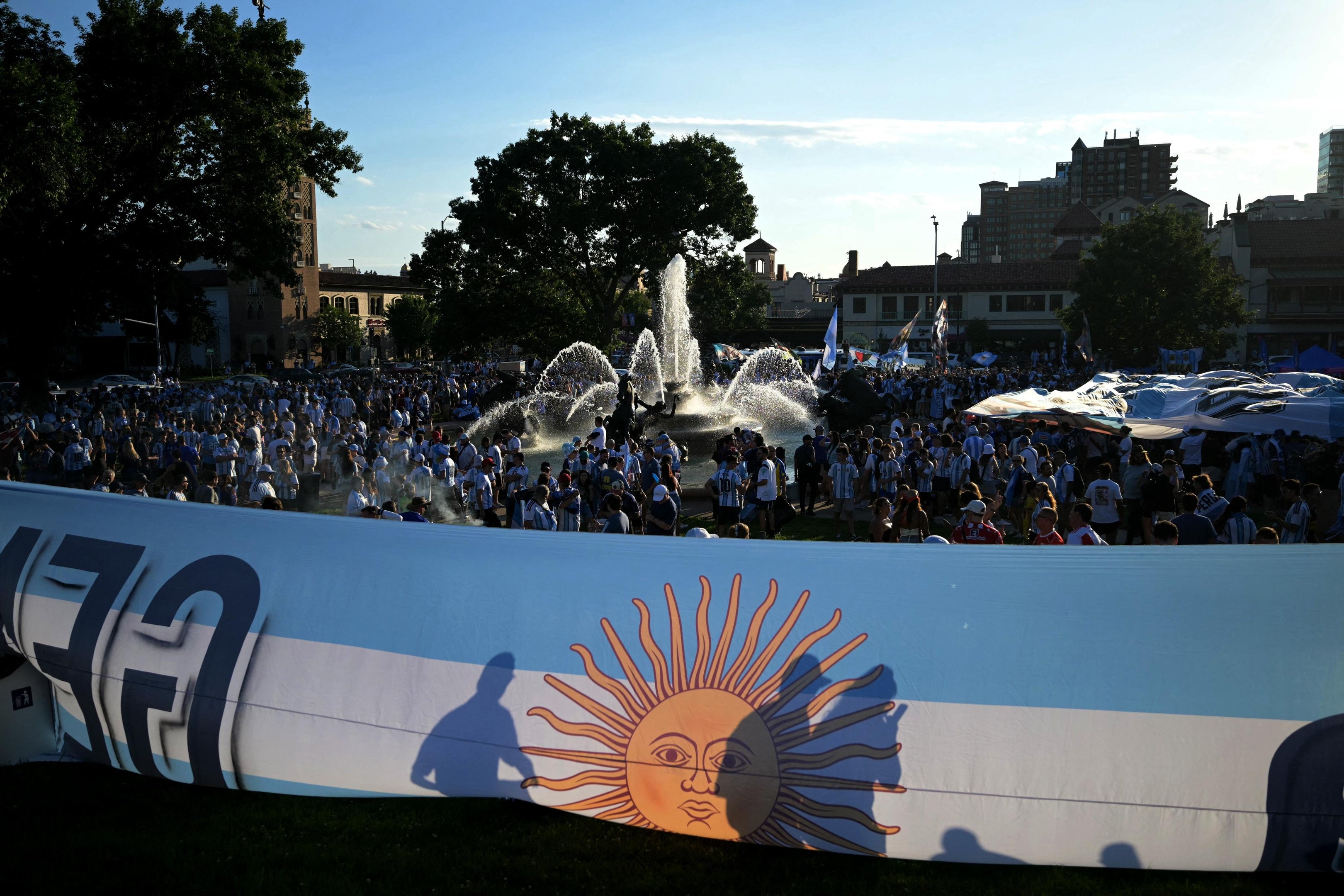 Onda argentina invadiu a tranquilidade de Kansas City na segunda-feira