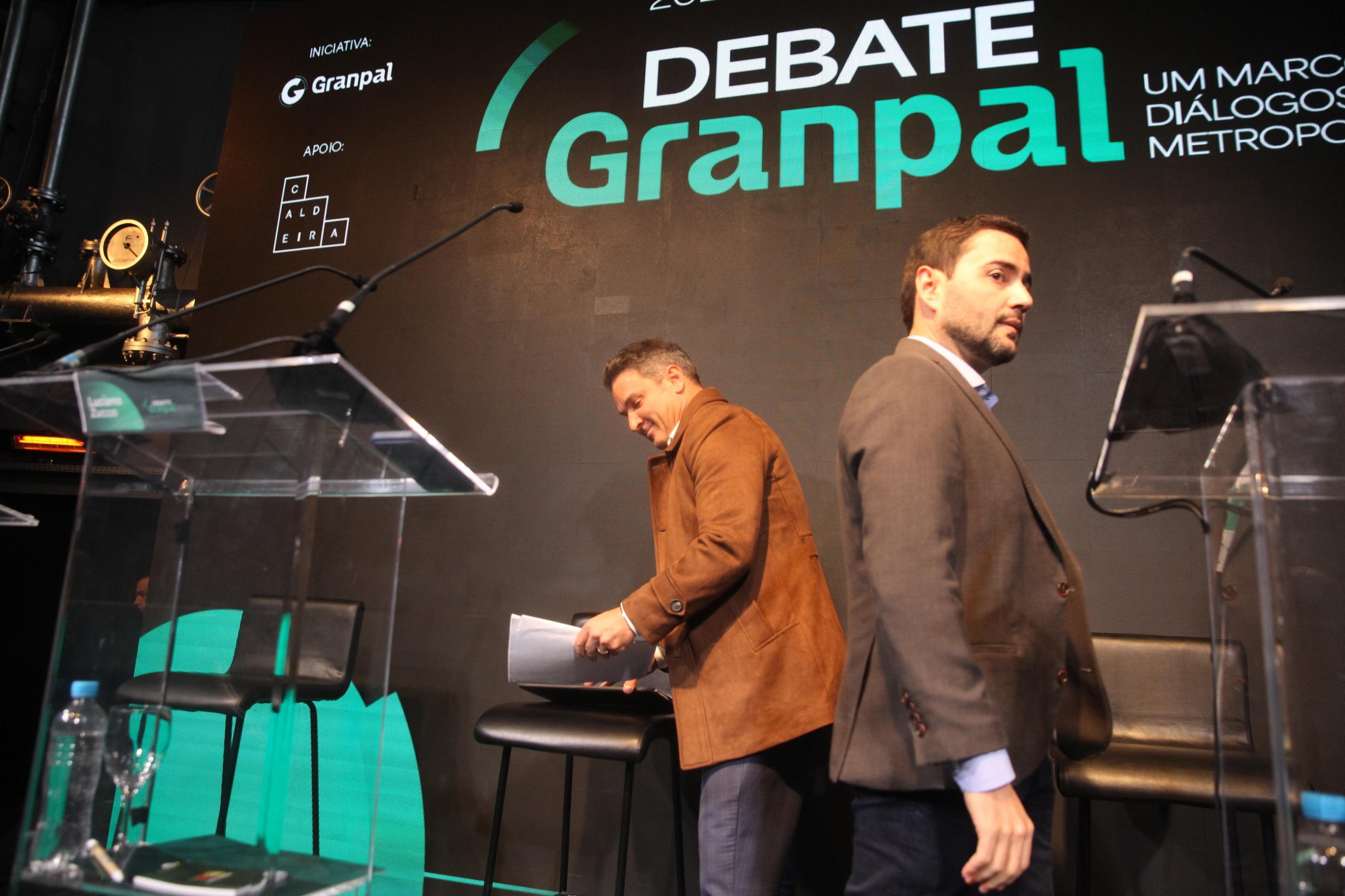 Debate foi marcado por acirramento entre Zucco e Gabriel