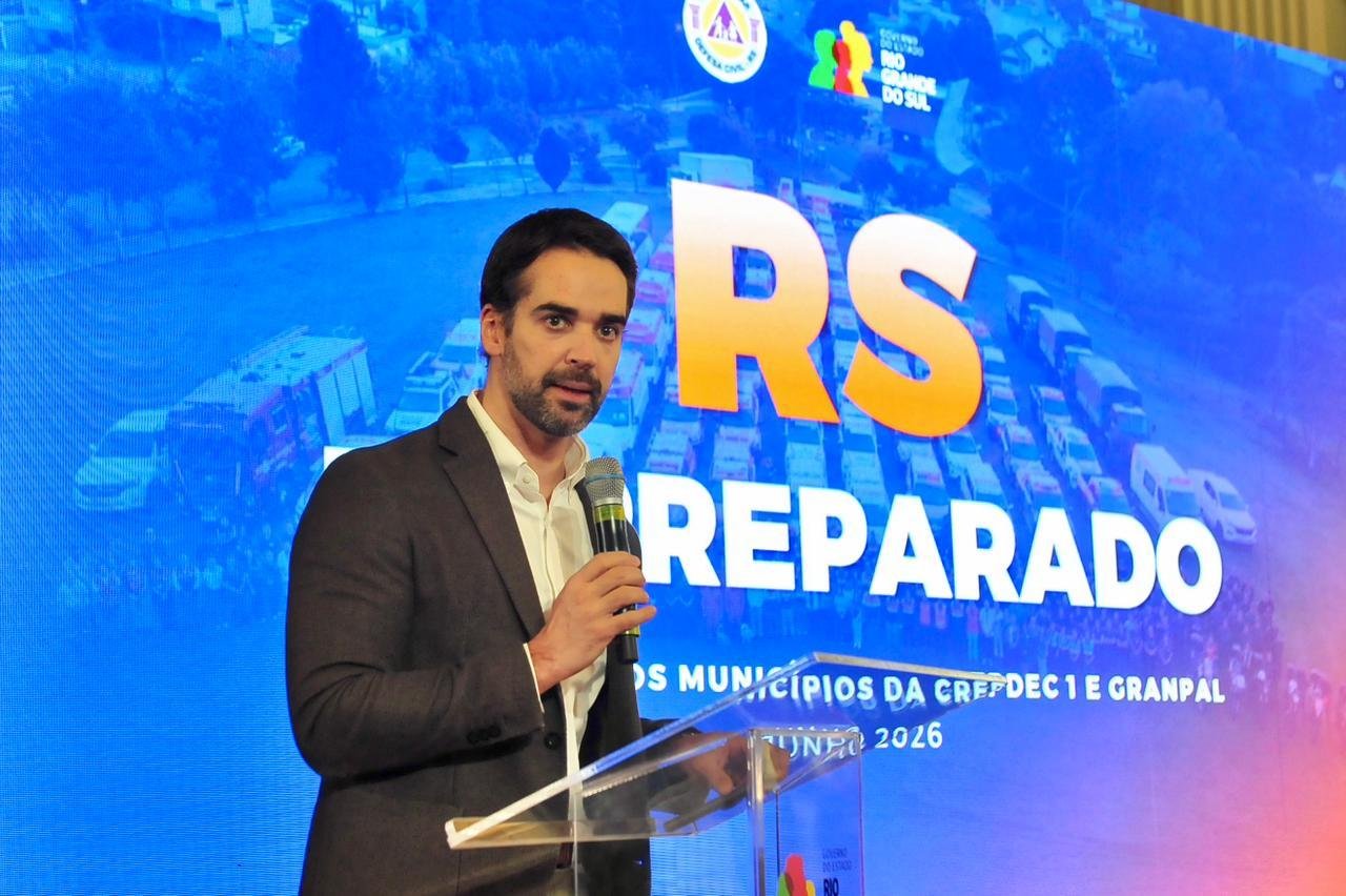 Governador Eduardo Leite apresentou os projetos de prepara&ccedil;&atilde;o do Estado para poss&iacute;veis impactos do El Ni&ntilde;o