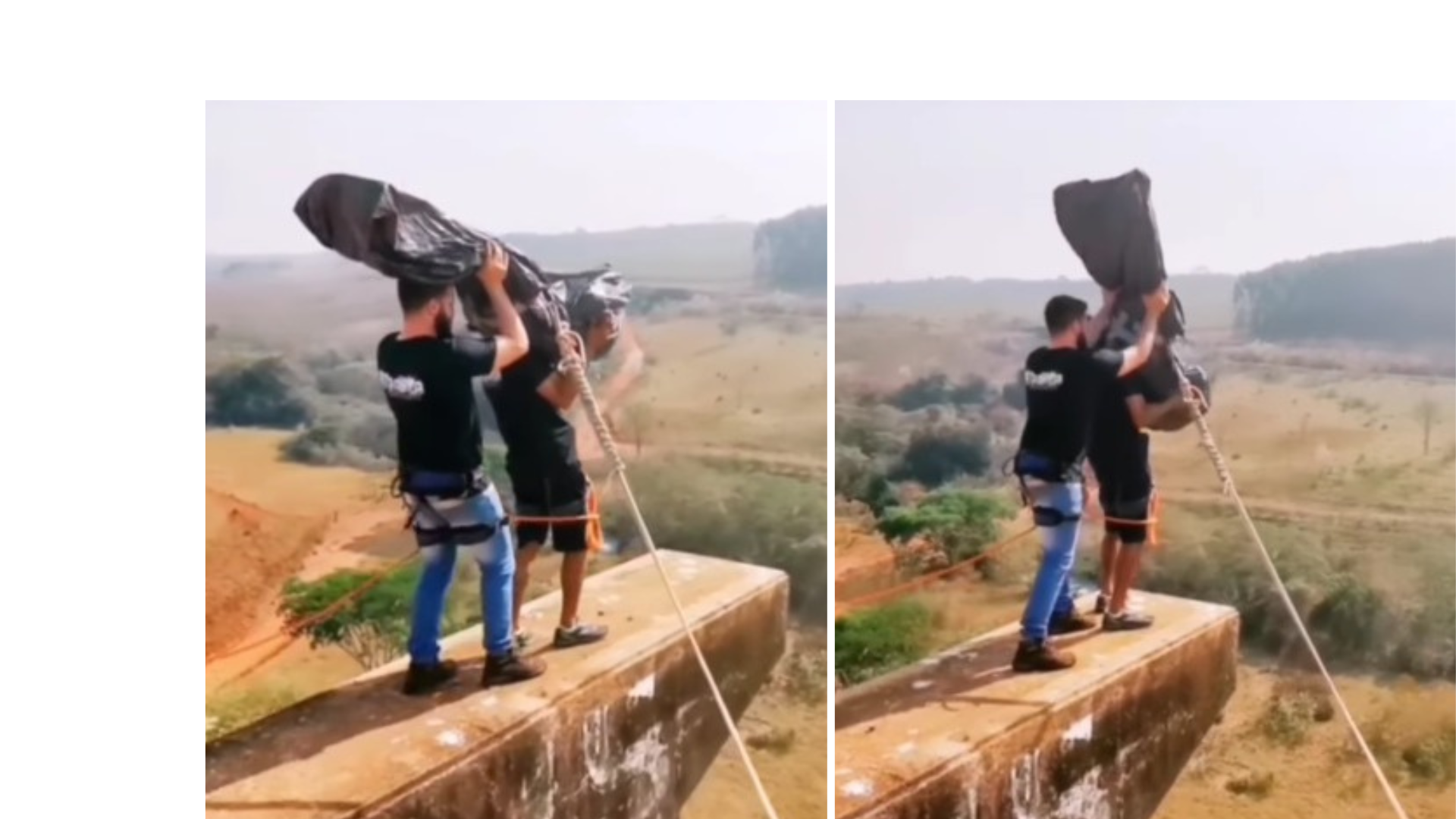 V&iacute;deo publicado em 2022 por um dos tr&ecirc;s presos no caso trazia o t&iacute;tulo "desovando corpo" e simulava arremesso de cad&aacute;ver na mesma ponte