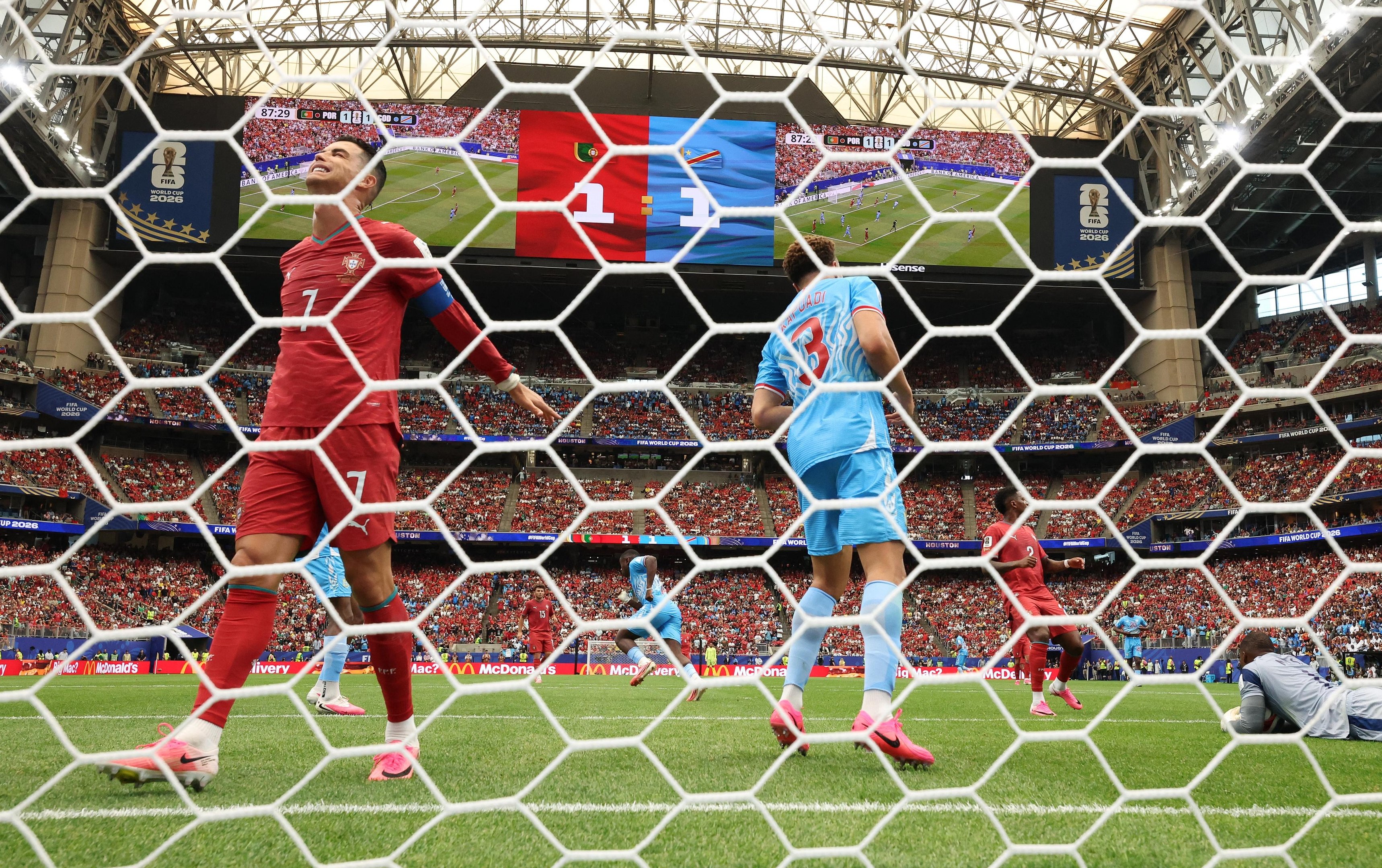 CR7 n&atilde;o conseguiu levar Portugal &agrave; vit&oacute;ria contra a Rep&uacute;blica Democr&aacute;tica do Congo