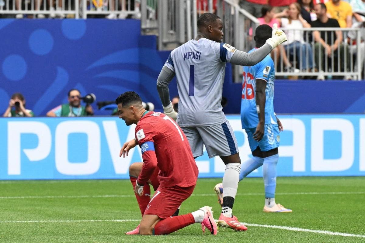 CR7 passou em branco na primeira partida na Copa