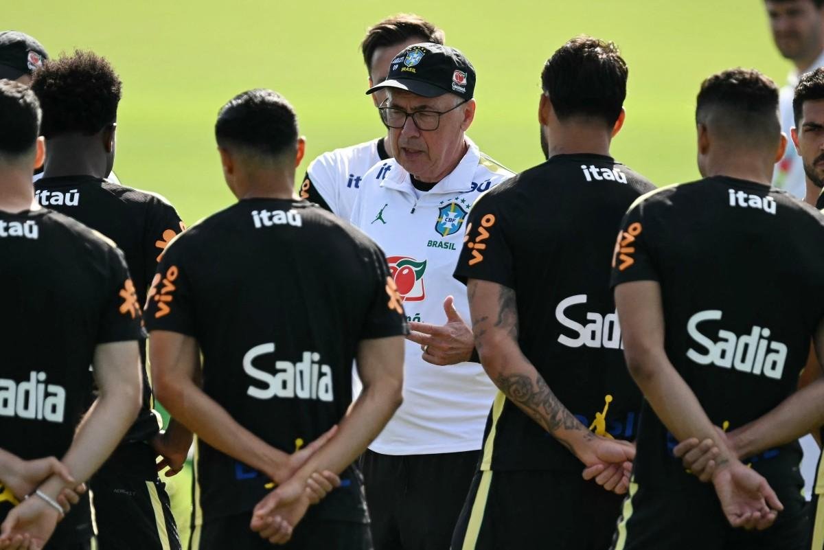 Sele&ccedil;&atilde;o &eacute; comandada por Ancelotti