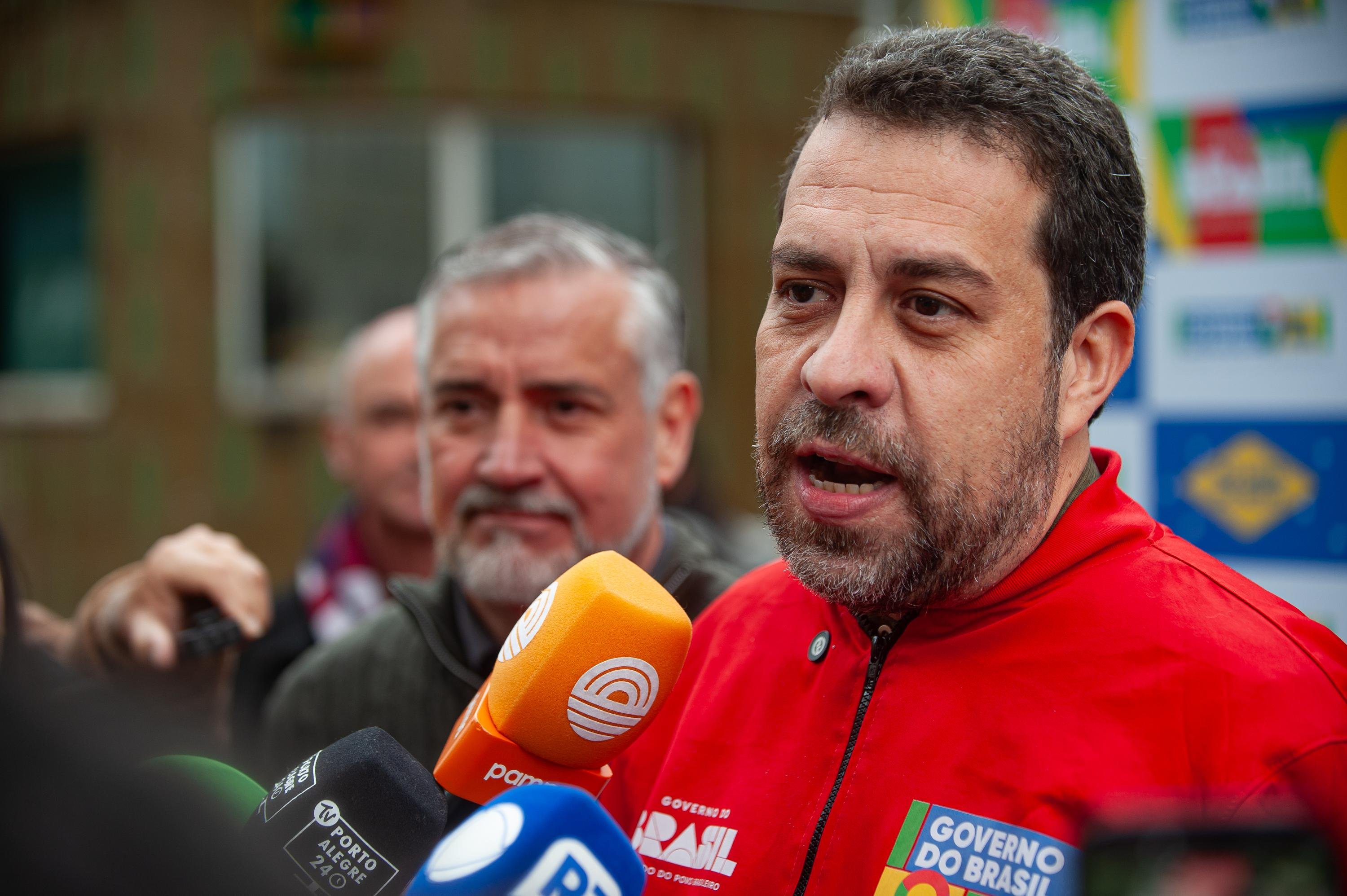 Boulos concedeu entrevista coletiva antes da abertura oficial do evento