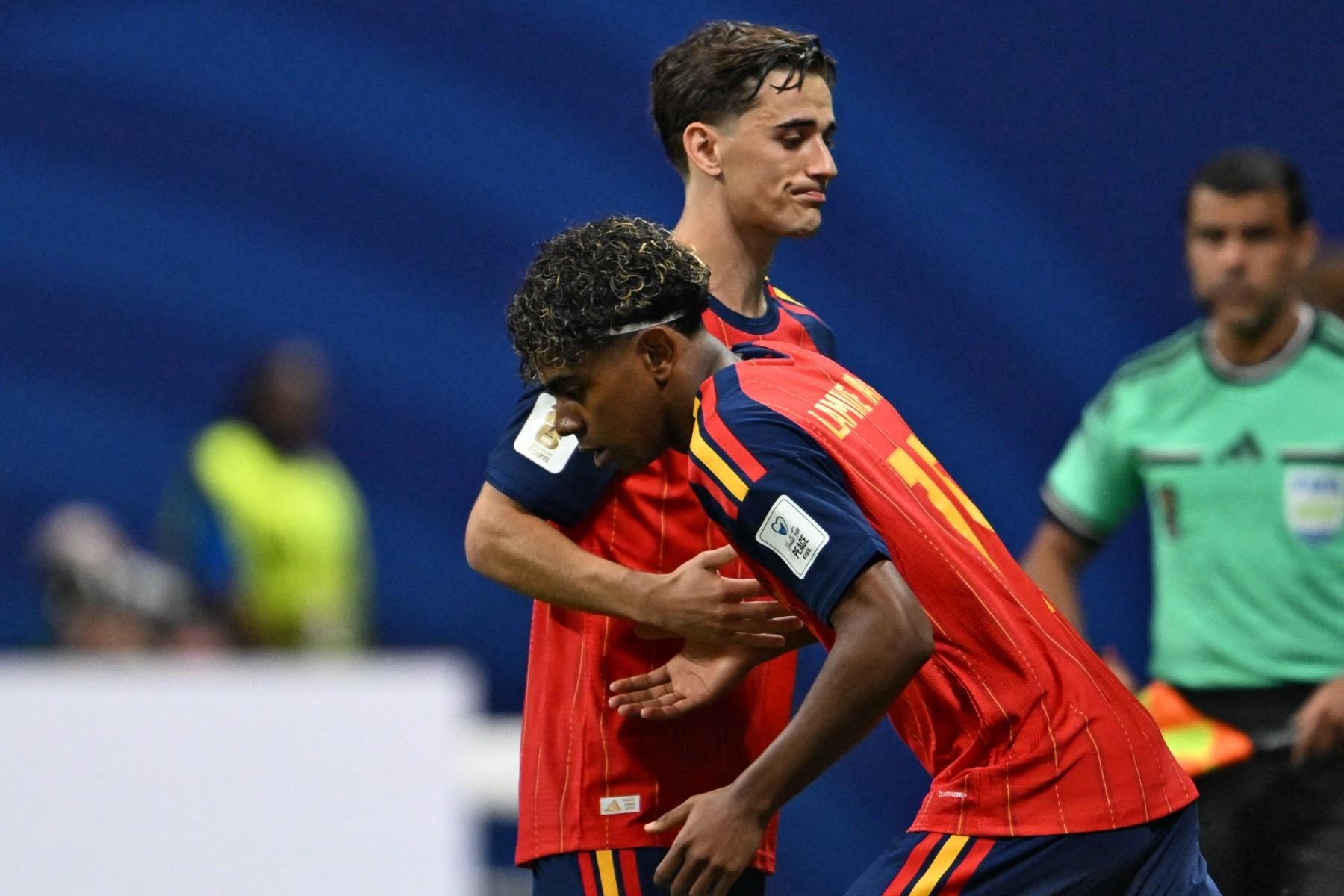 Yamal entrou no segundo tempo entre Espanha x Cabo Verde, mas n&atilde;o marcou