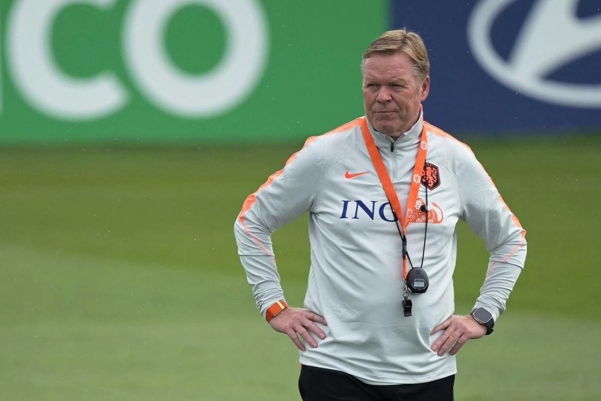Ronald Koeman, treinador da Holanda