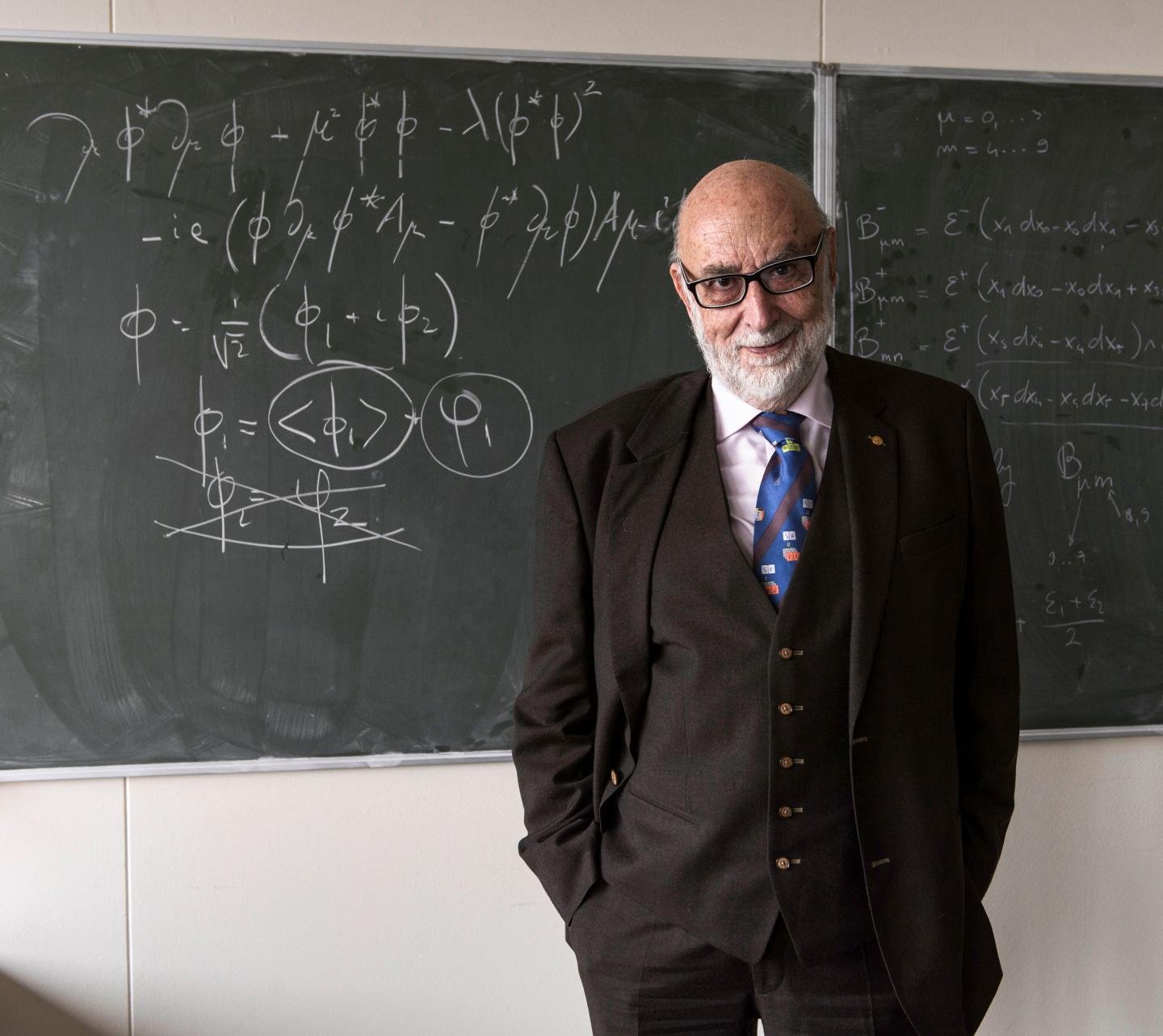 Englert recebeu o Pr&ecirc;mio Nobel em 2013 pelo b&oacute;son de Higgs