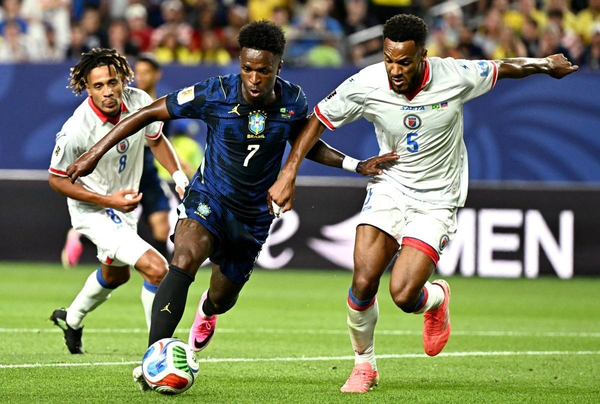 Brasil venceu o Haiti por 3 a 0