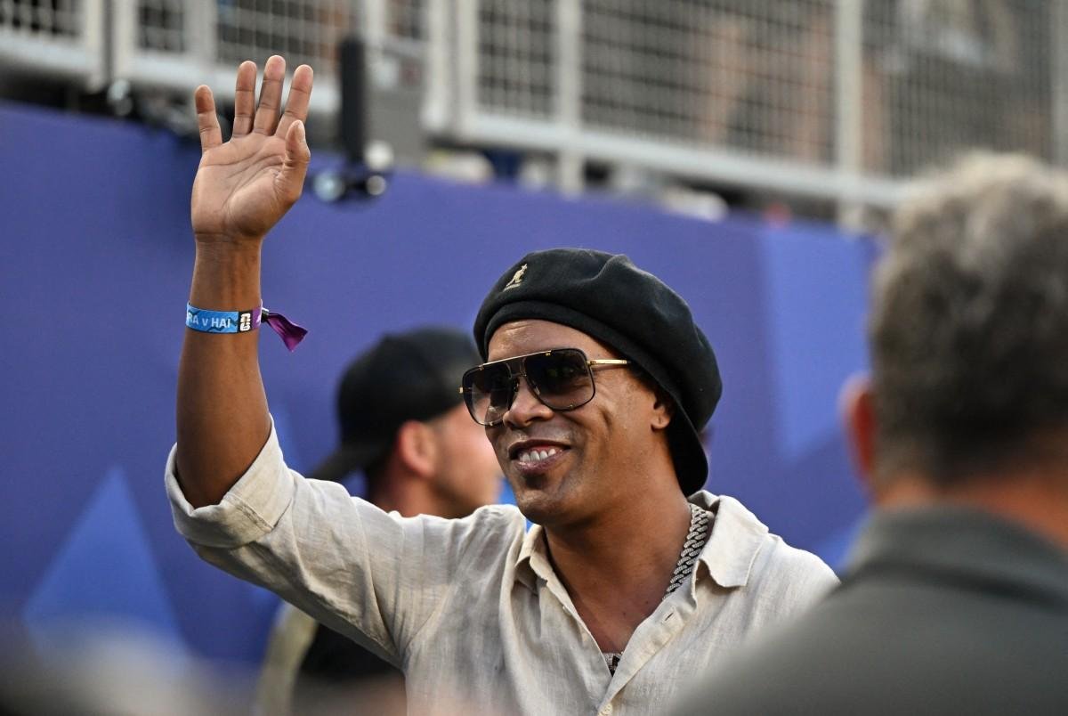 Ronaldinho, campe&atilde;o do Mundo em 2002