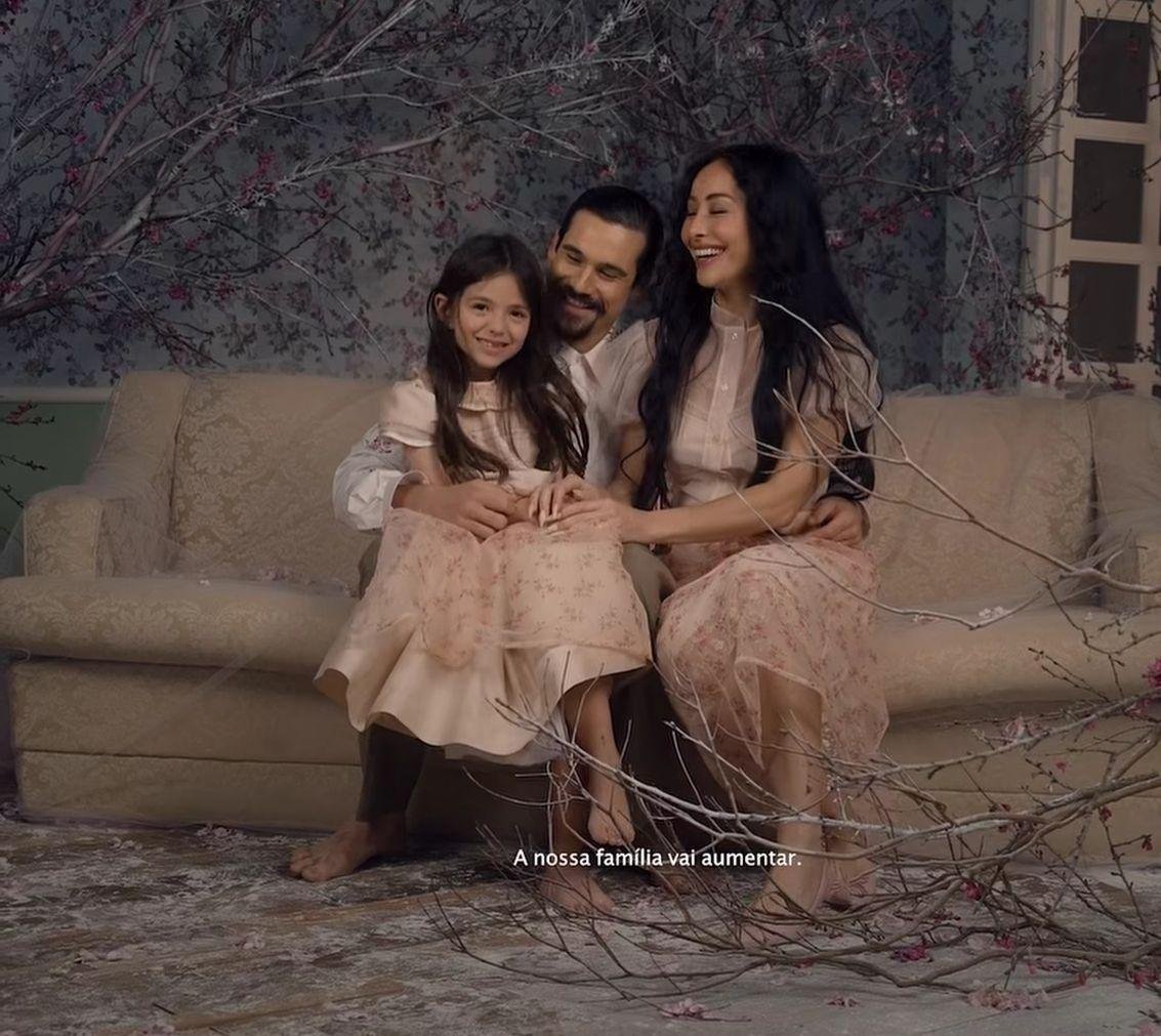 Sabrina &eacute; m&atilde;e de Zoe, de 7 anos
