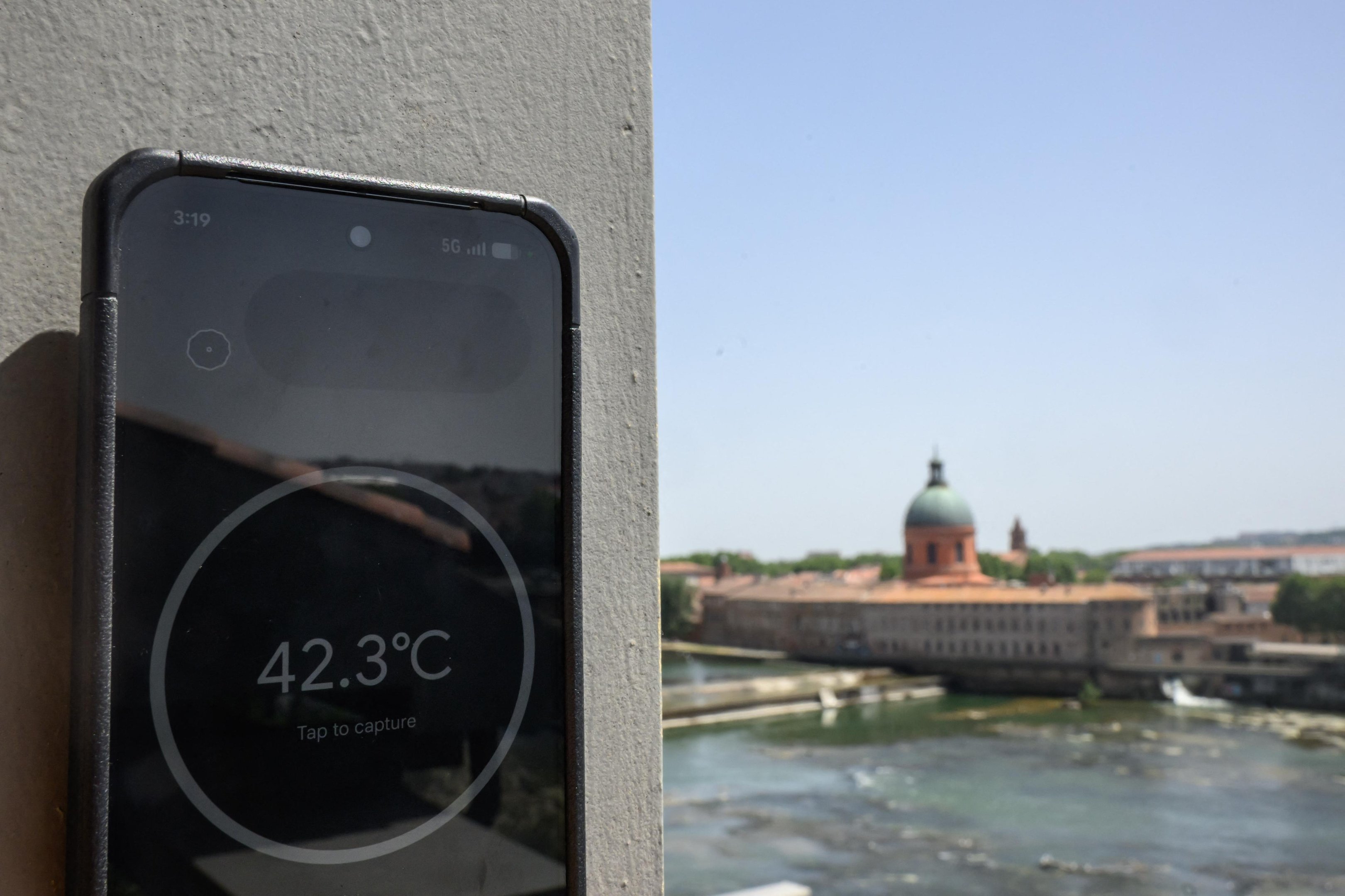 Calor na Fran&ccedil;a atingiu temperaturas recordes