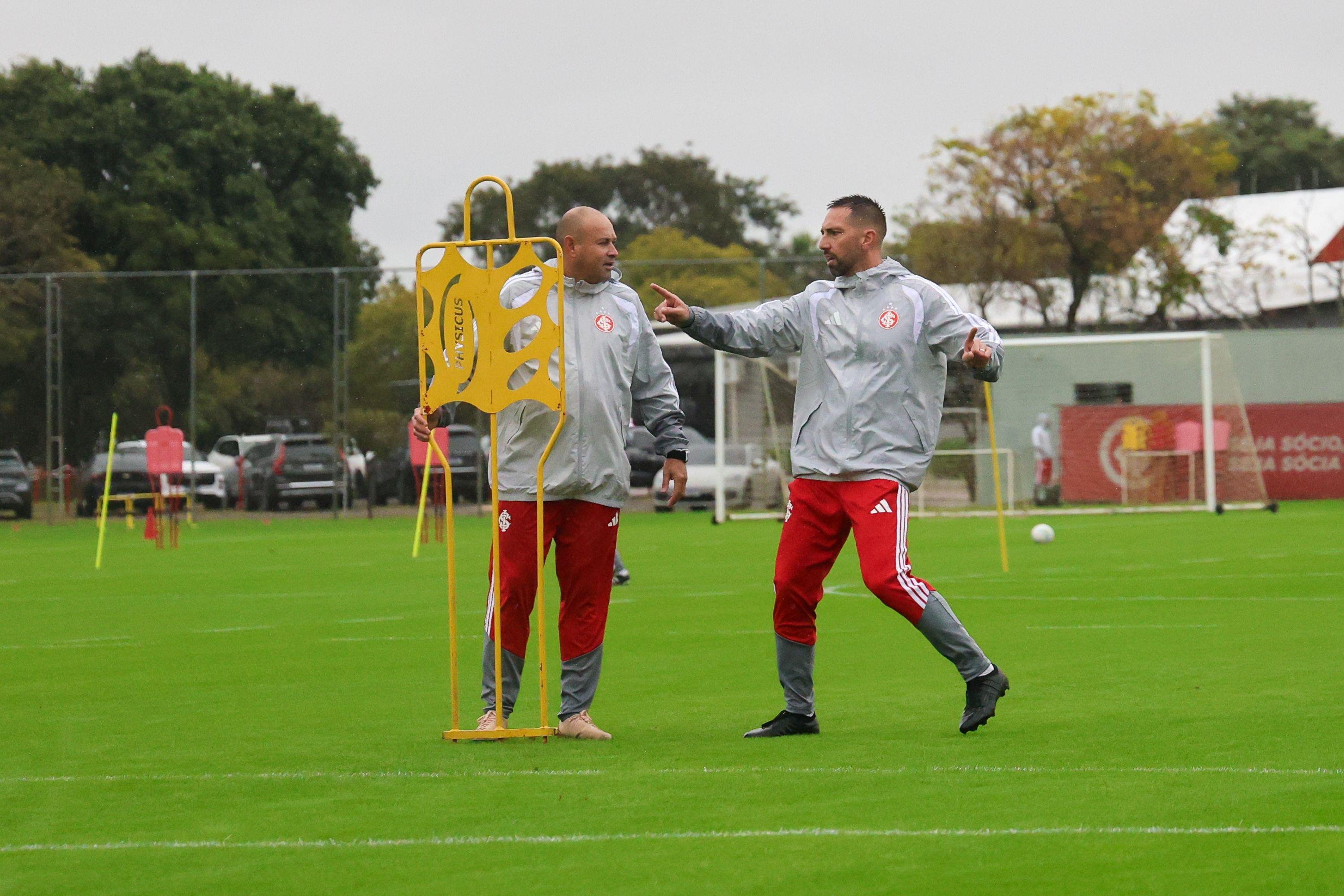 Novos integrantes da comiss&atilde;o t&eacute;cnica do Inter j&aacute; est&atilde;o trabalhando no CT Parque Gigante