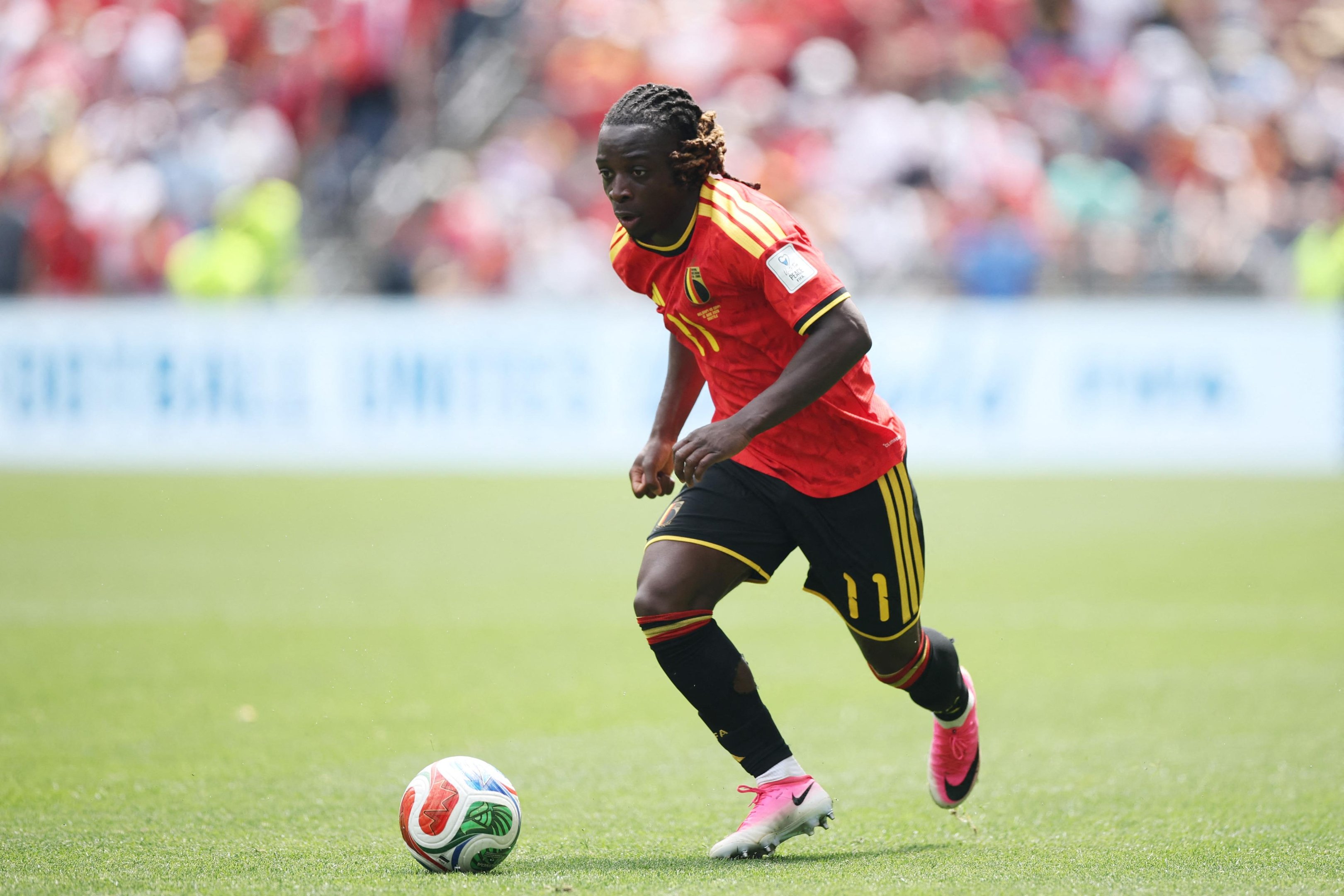 J&eacute;r&eacute;my desfalcou a sele&ccedil;&atilde;o da B&eacute;lgica no empate de domingo contra o Egito