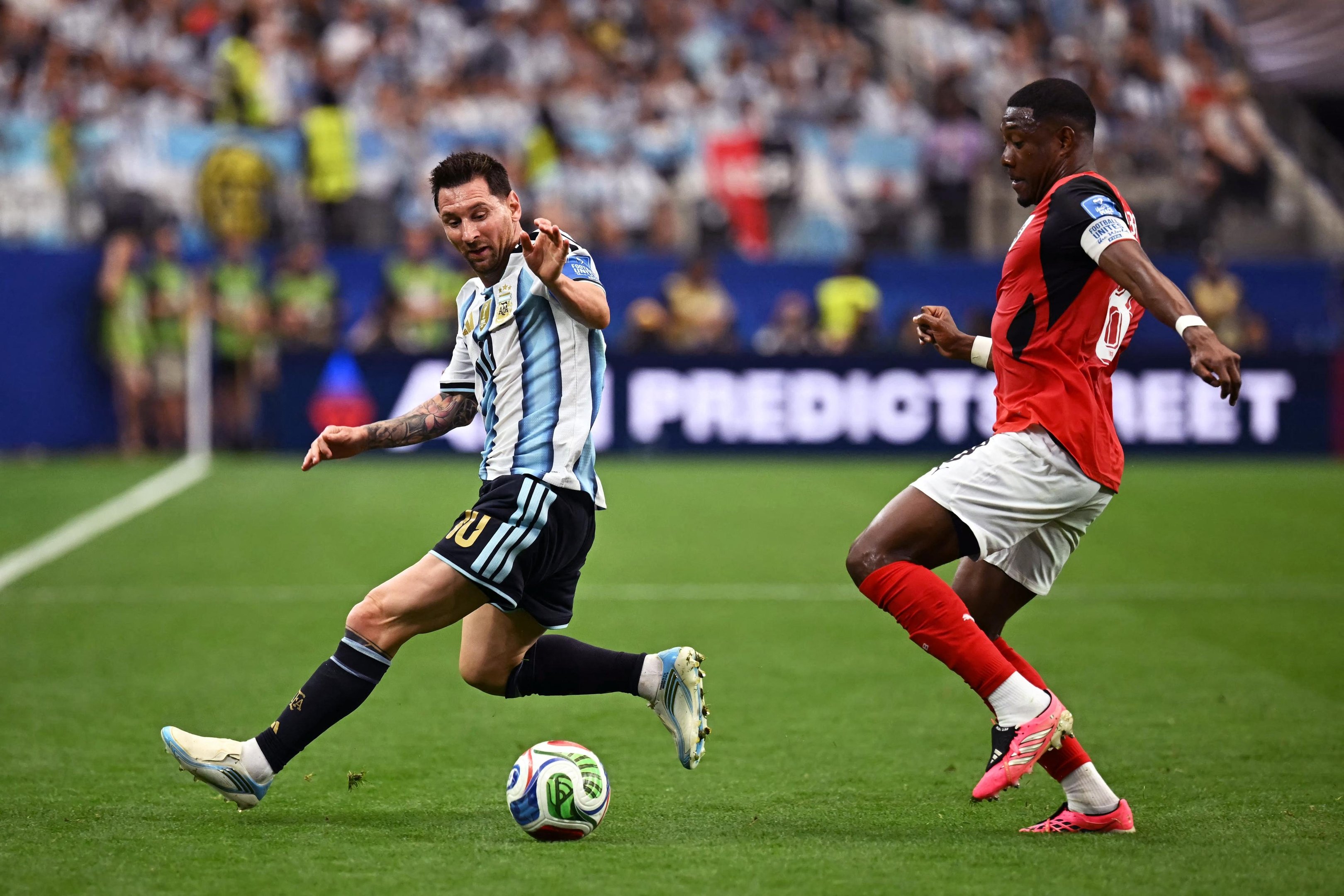 &Aacute;ustria foi coadjuvante de partida hist&oacute;rica de Messi