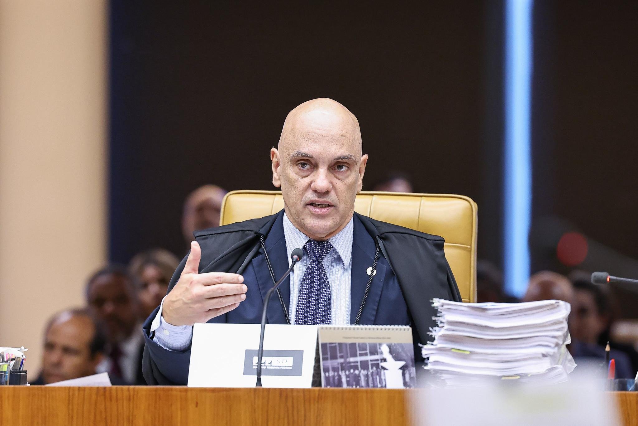 Justi&ccedil;a nega julgamento &agrave; revelia de Moraes