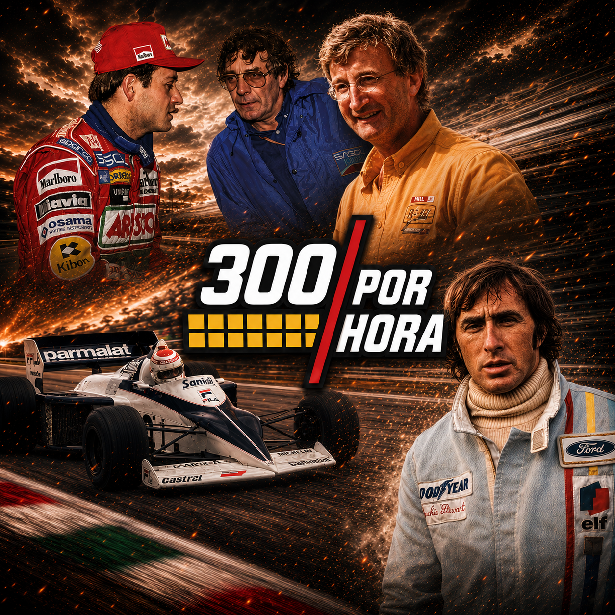 Barrichello, Jackie Stewart e Nelson Piquet marcaram &eacute;poca nesses times