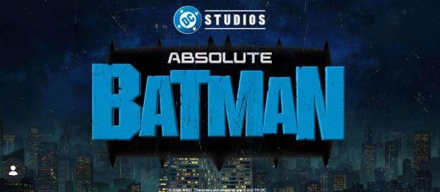 Imagem Absolute Batman foi postada no Instagram