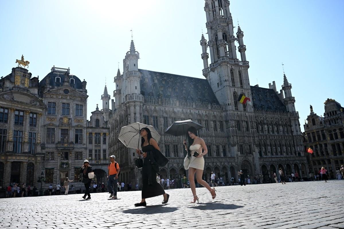 H&aacute; estimativa que mais de 380 milh&otilde;es de habitantes da Europa, exceto a Turquia, ficar&atilde;o expostas a temperaturas superiores a 30&ordm;C nesta quinta-feira