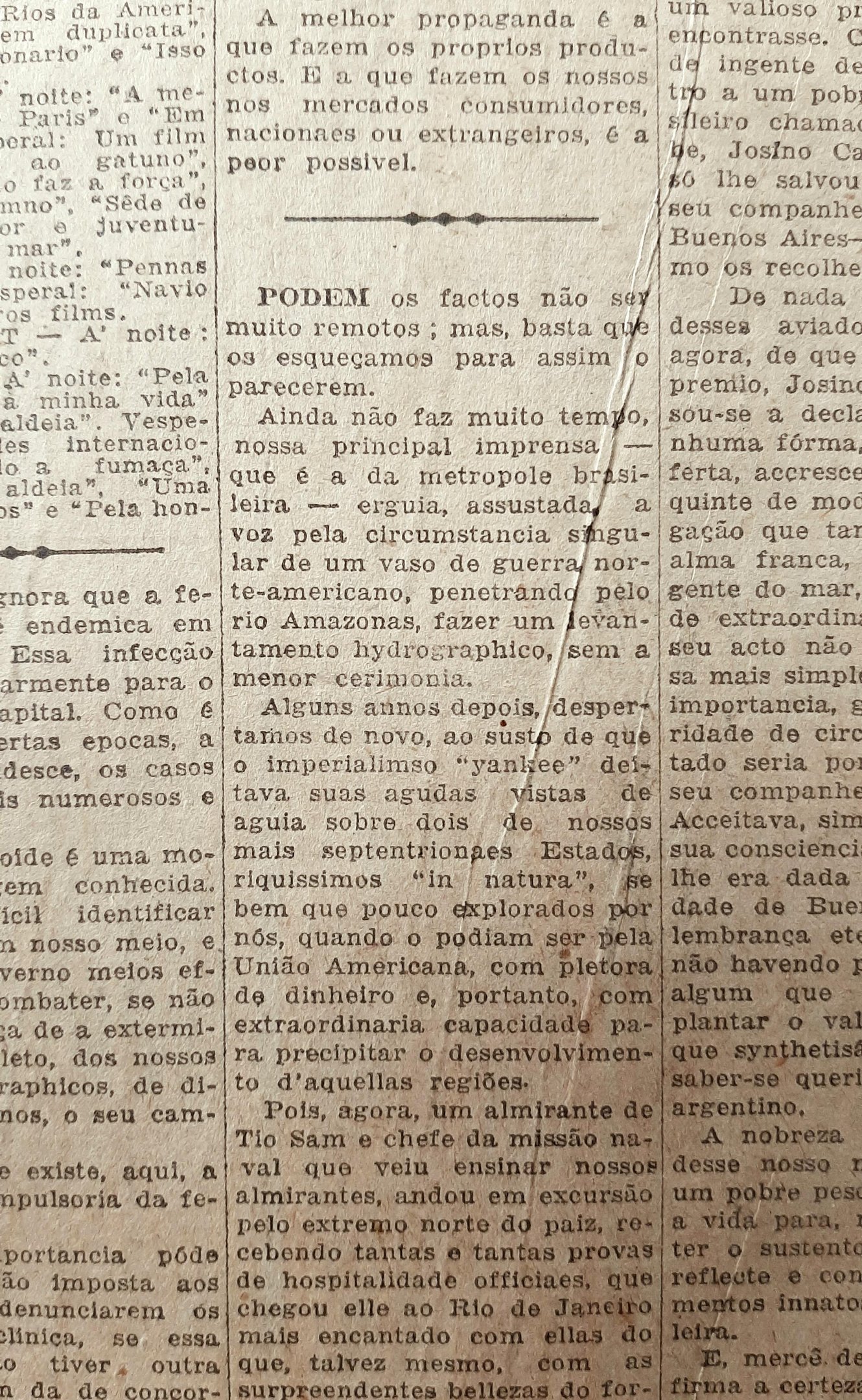 Editorial alertava para a presen&ccedil;a constante de militares americanos no Brasil em a&ccedil;&otilde;es de "parceria"