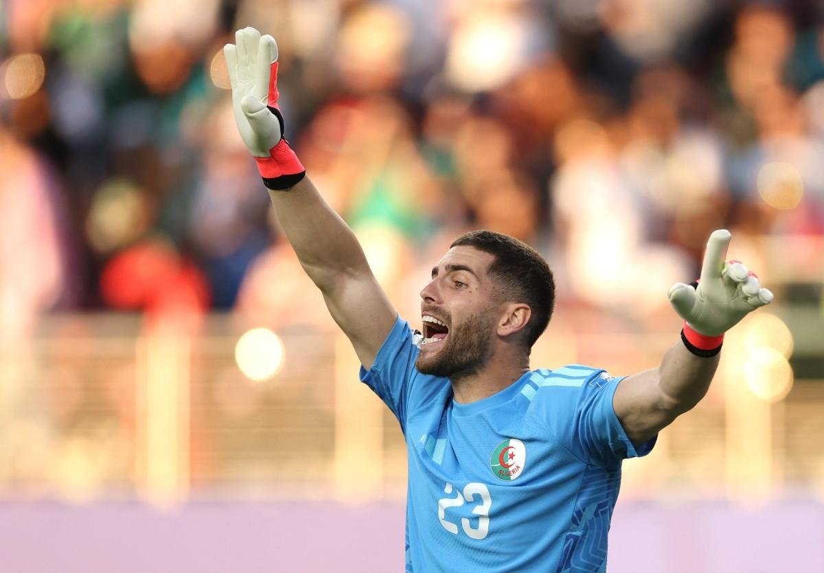 Luca Zidane, goleiro da Arg&eacute;lia, &eacute; filho do astro franc&ecirc;s Zidane