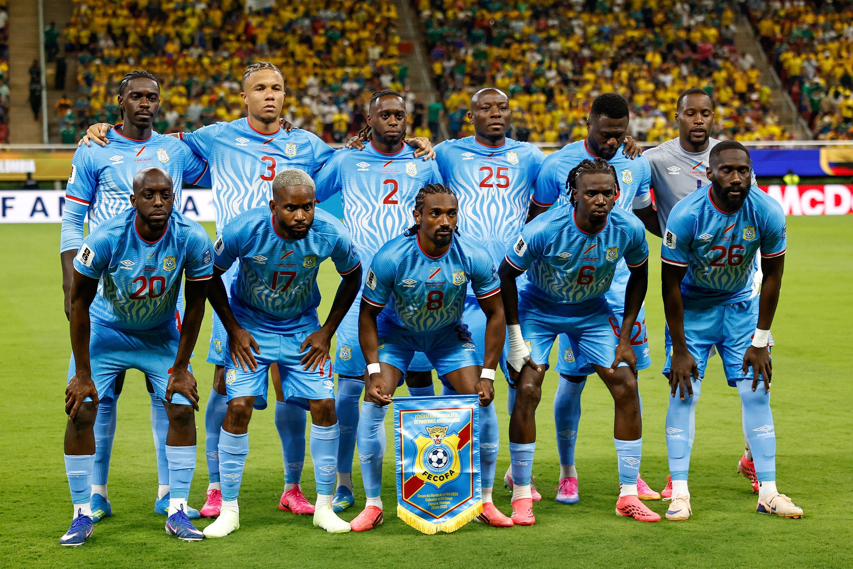 RD Congo luta por vaga ao menos entre os melhores terceiros