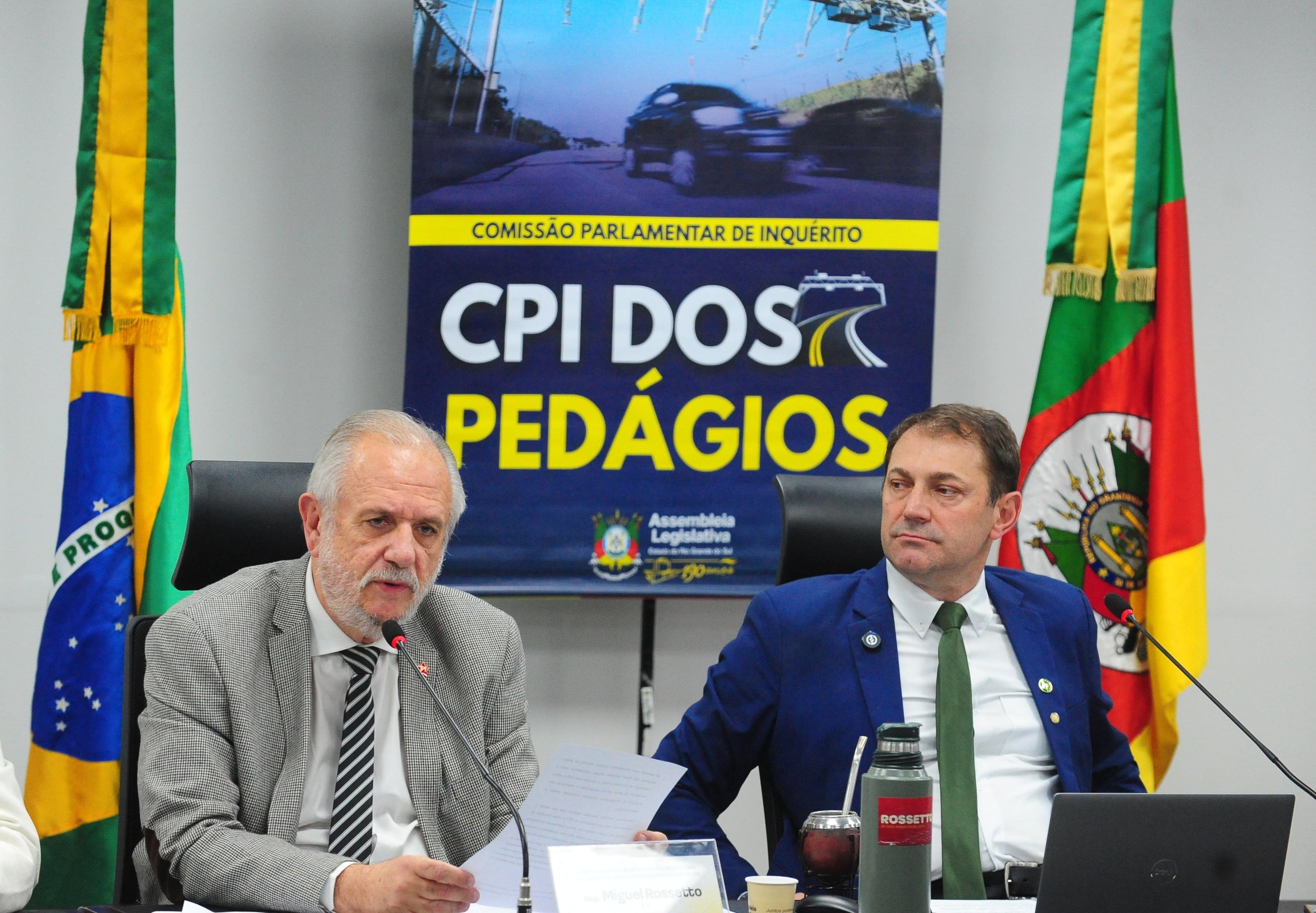 Miguel Rossetto (PT) foi o relator da CPI presidida por Paparico Bacchi (PL)