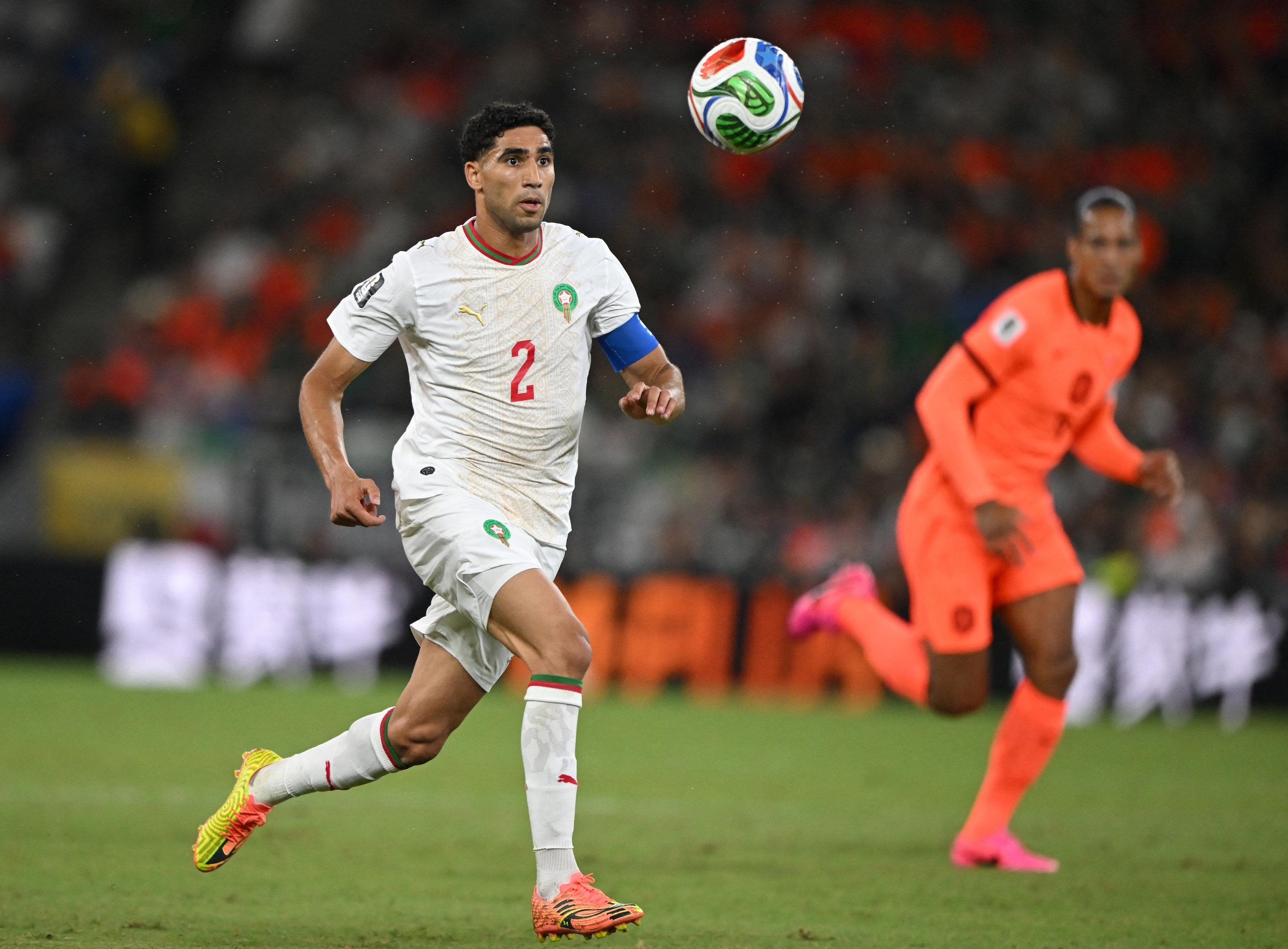 Hakimi foi pe&ccedil;a fundamental para Marrocos avan&ccedil;ar para as oitavas de final da Copa do Mundo