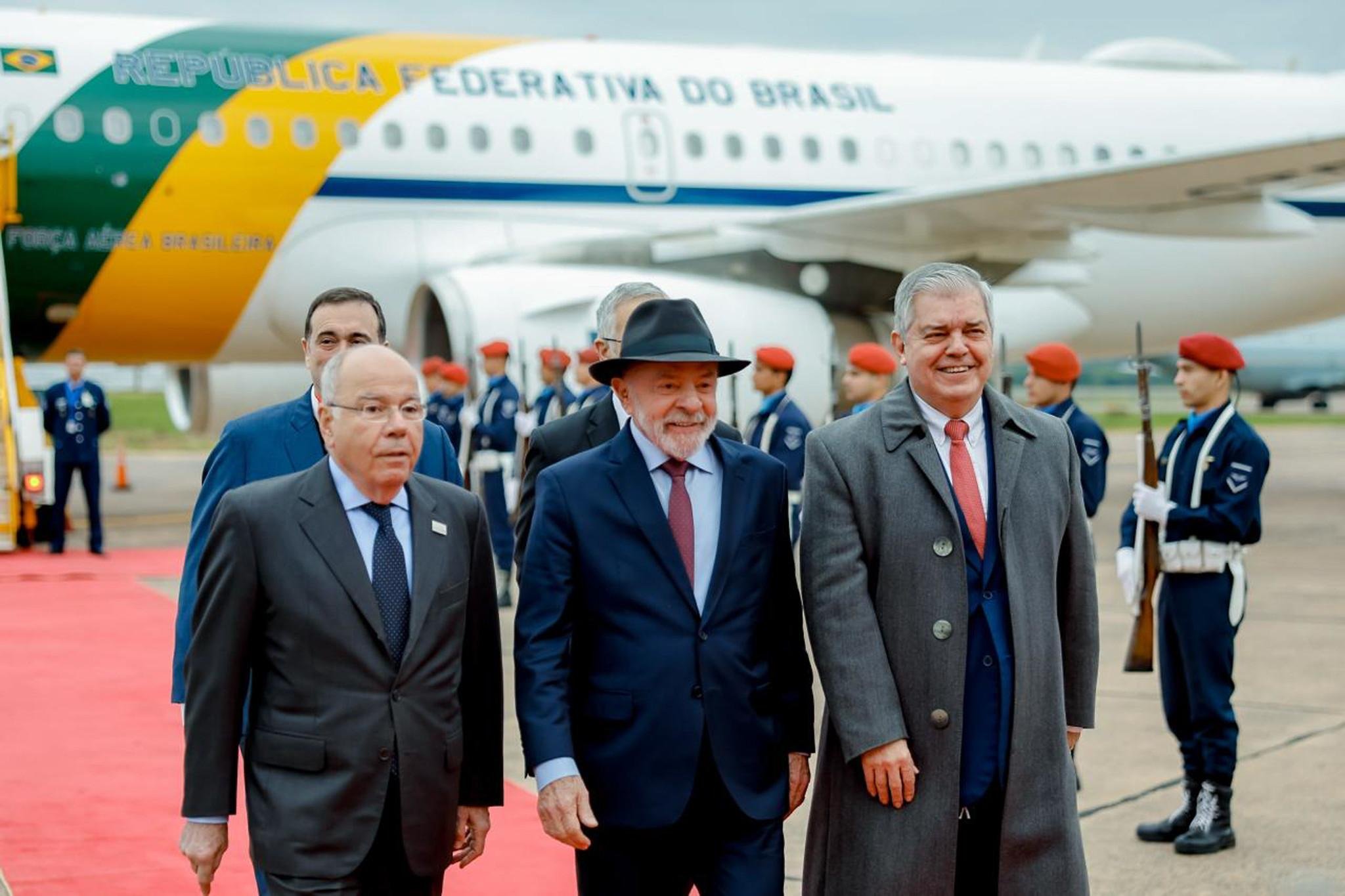 Presidente chegou nesta ter&ccedil;a-feira a Assun&ccedil;&atilde;o