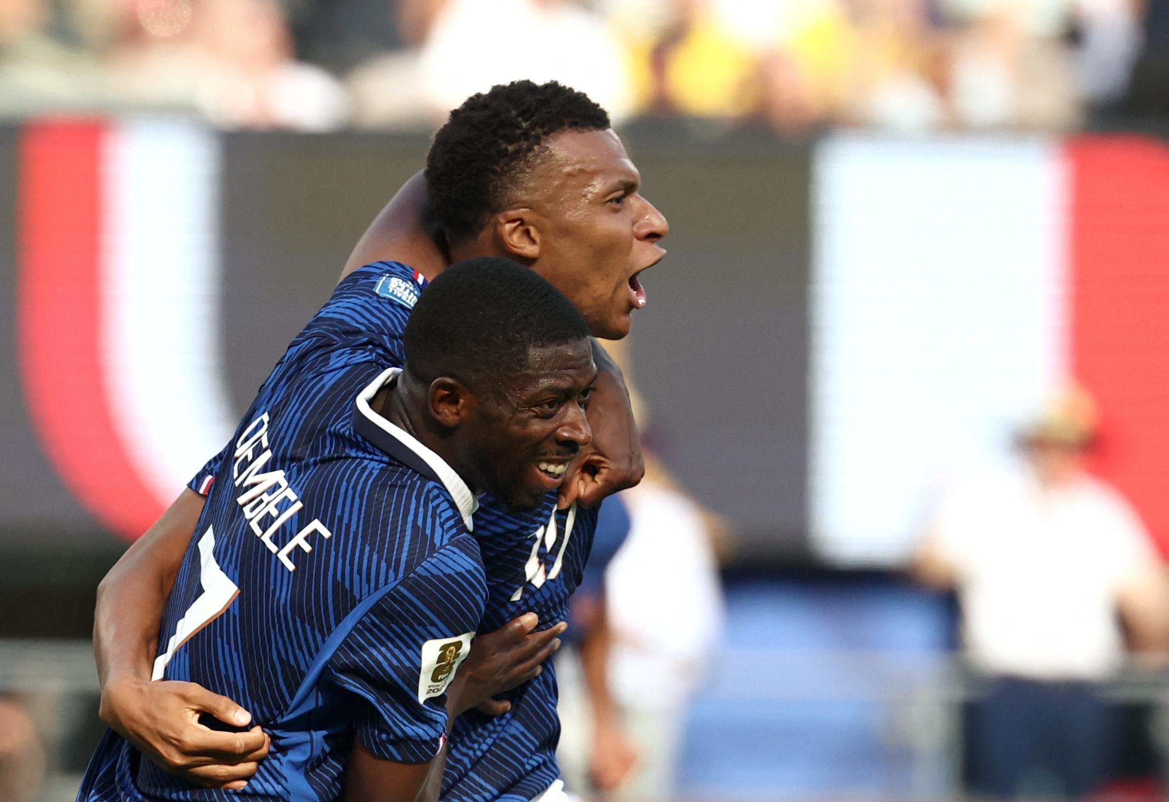 Mbapp&eacute; marcou duas vezes e empatou com Messi na artilharia do torneio