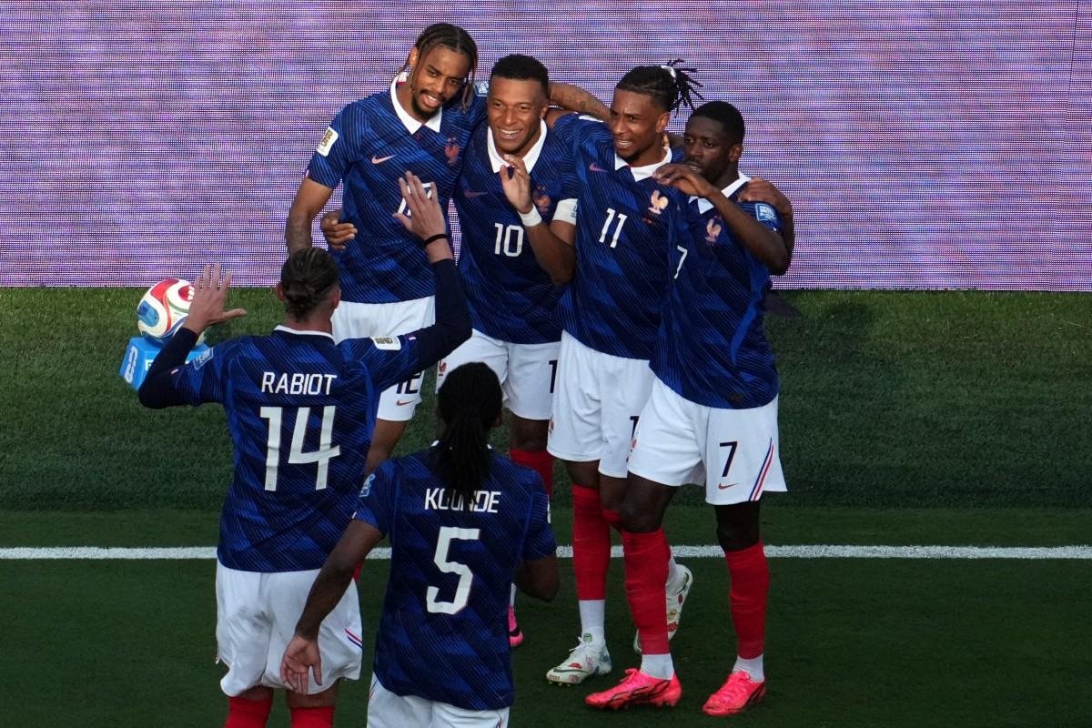 Fran&ccedil;a vem encantando na Copa do Mundo