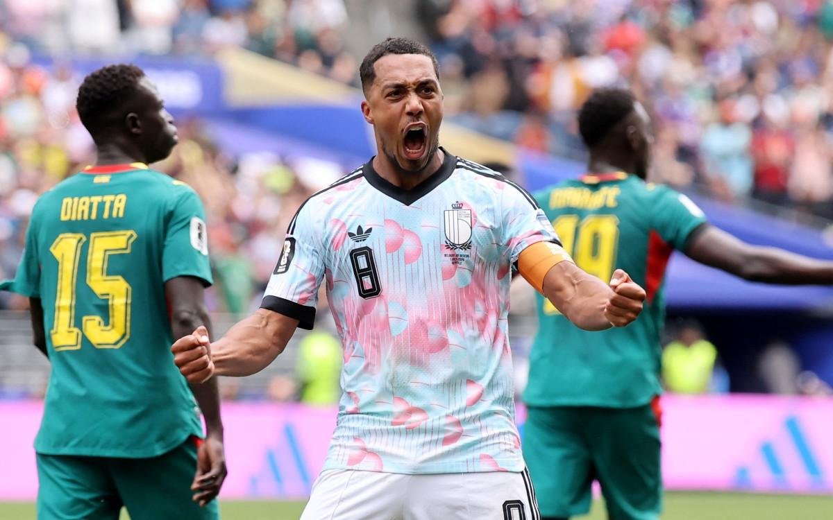 Final do jogo entre B&eacute;lgica e Senegal teve in&uacute;meras reviravoltas