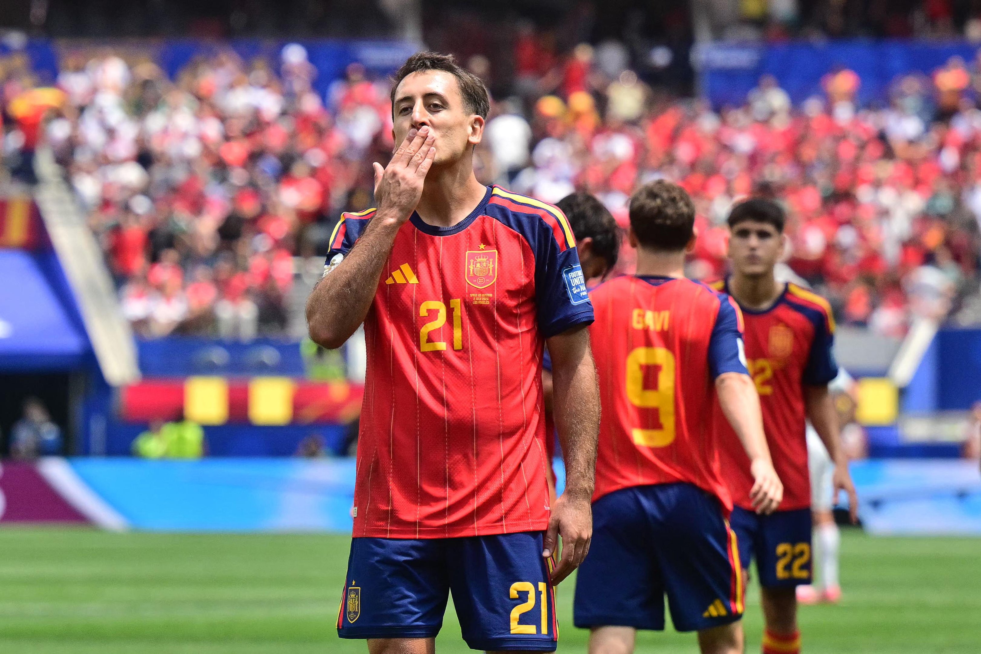 Espanha fez 3 a 0 na &Aacute;ustria