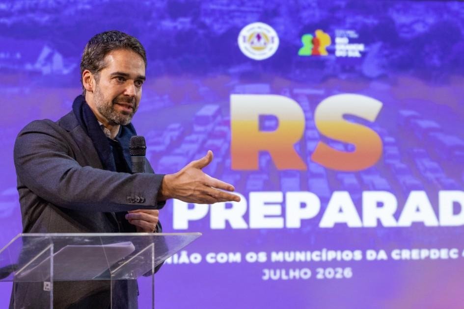 O primeiro encontro regionalizado ocorreu na manh&atilde; desta sexta-feira e reuniu autoridades, como o governador Eduardo Leite,  no audit&oacute;rio da Universidade Cat&oacute;lica de Pelotas (UCPel)