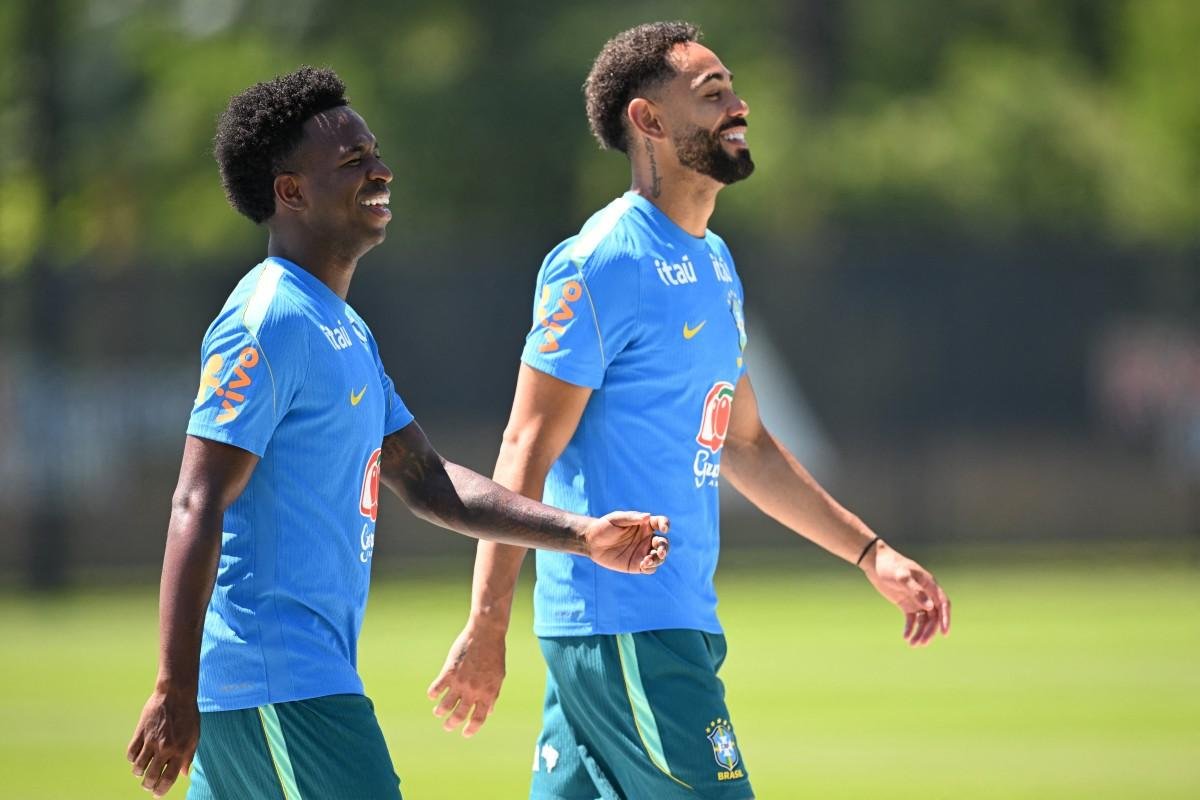Vini Jr. e Matheus Cunha s&atilde;o as principais esperan&ccedil;as ofensivas do Brasil contra a Noruega