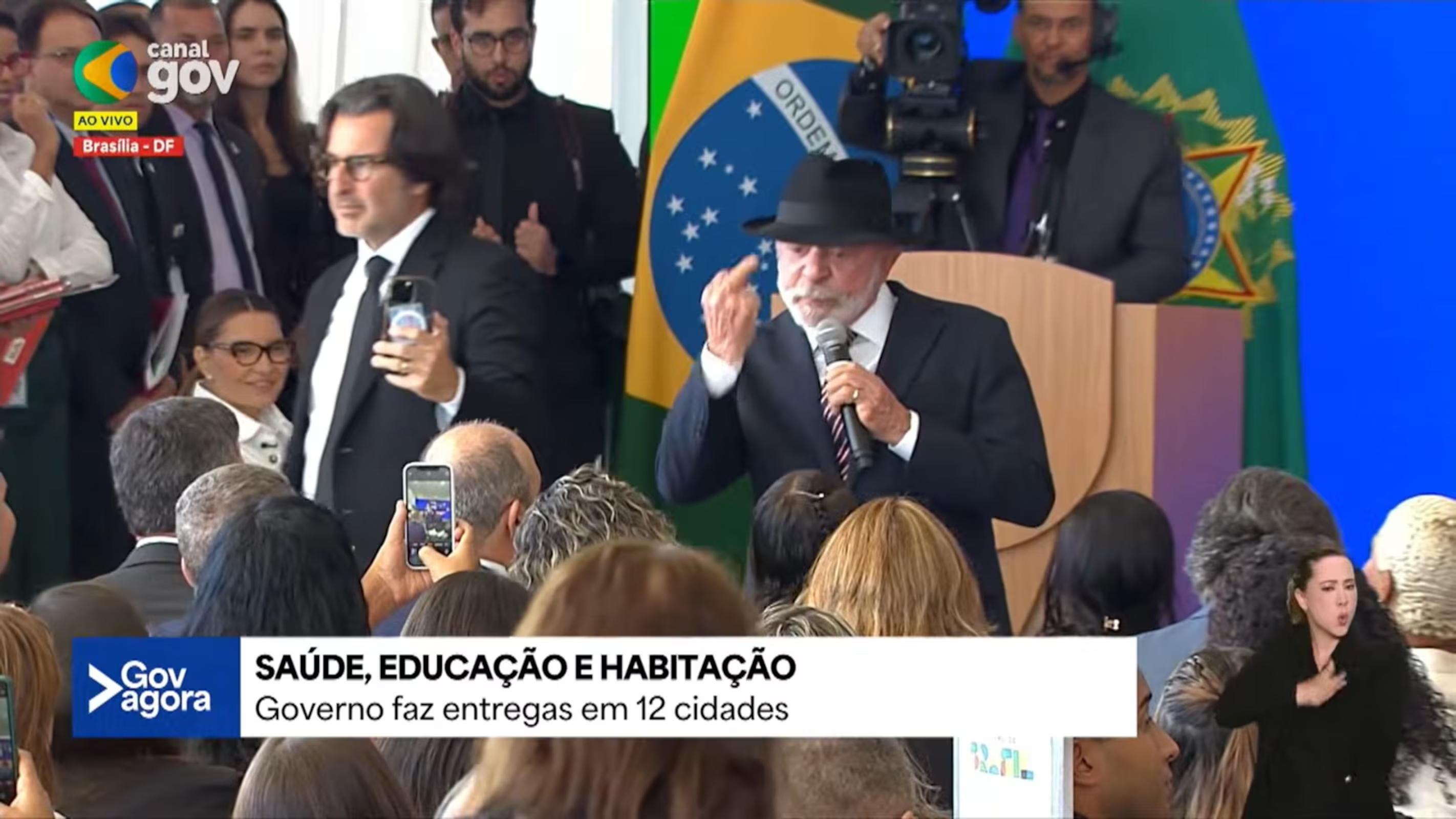 Lula falava sobre o programa que vai levar pr&oacute;teses feitas por escaneamento 3D para a popula&ccedil;&atilde;o pobre
