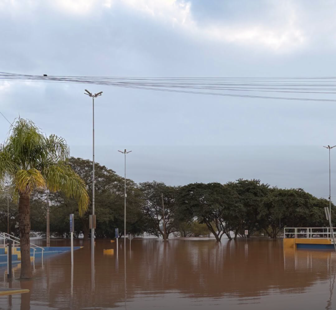 N&iacute;vel do Rio Uruguai preocupa e pode atingir cota de inunda&ccedil;&atilde;o em S&atilde;o Borja